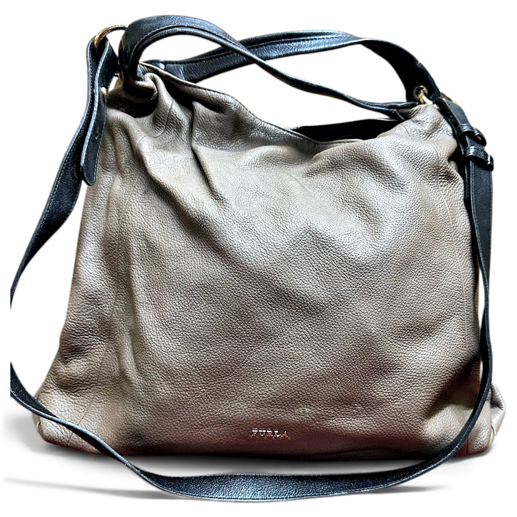Leather handbag
