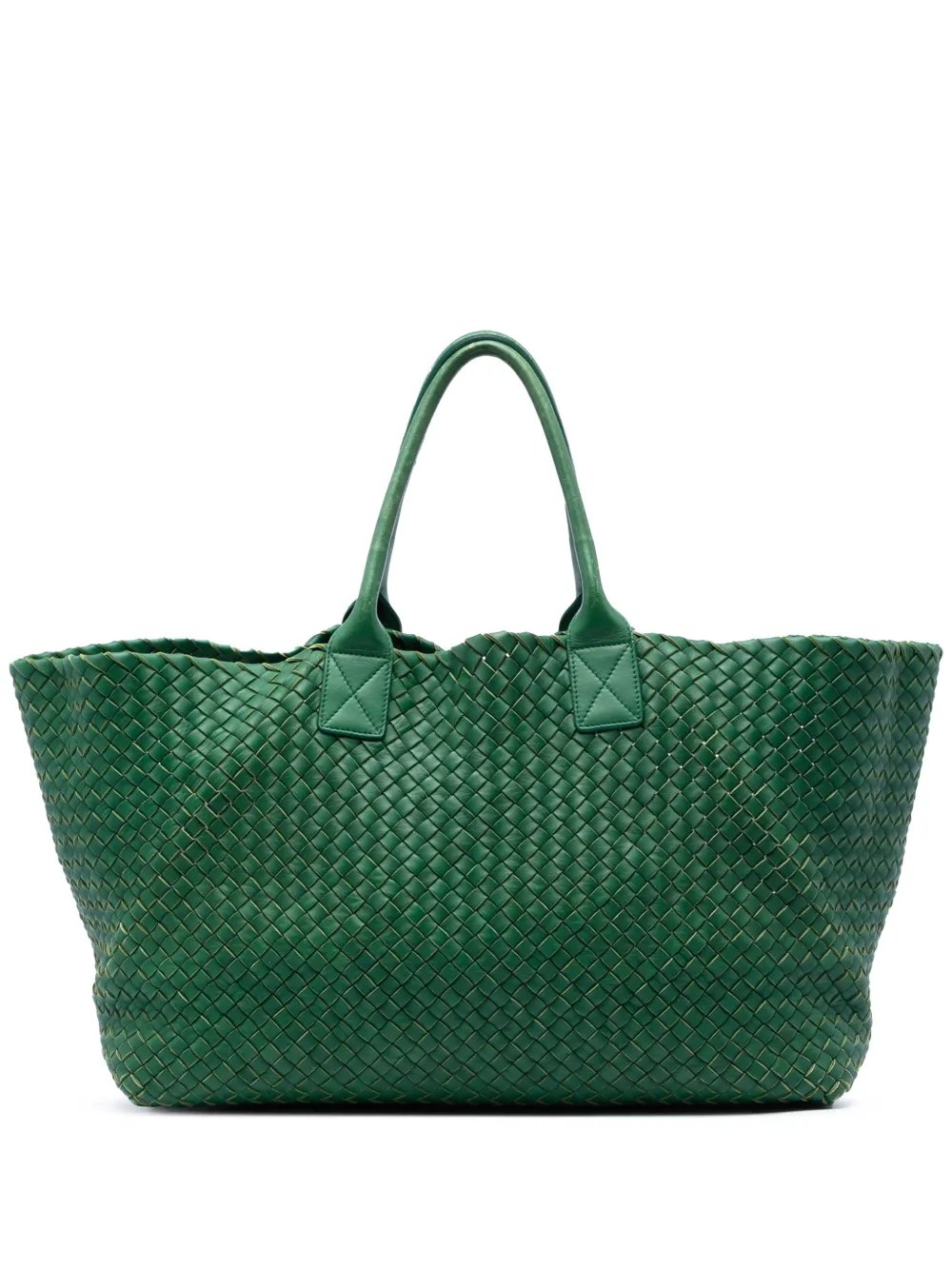 2012-2013 Limited Edition Large Lambskin Intreccio Cabat tote bag