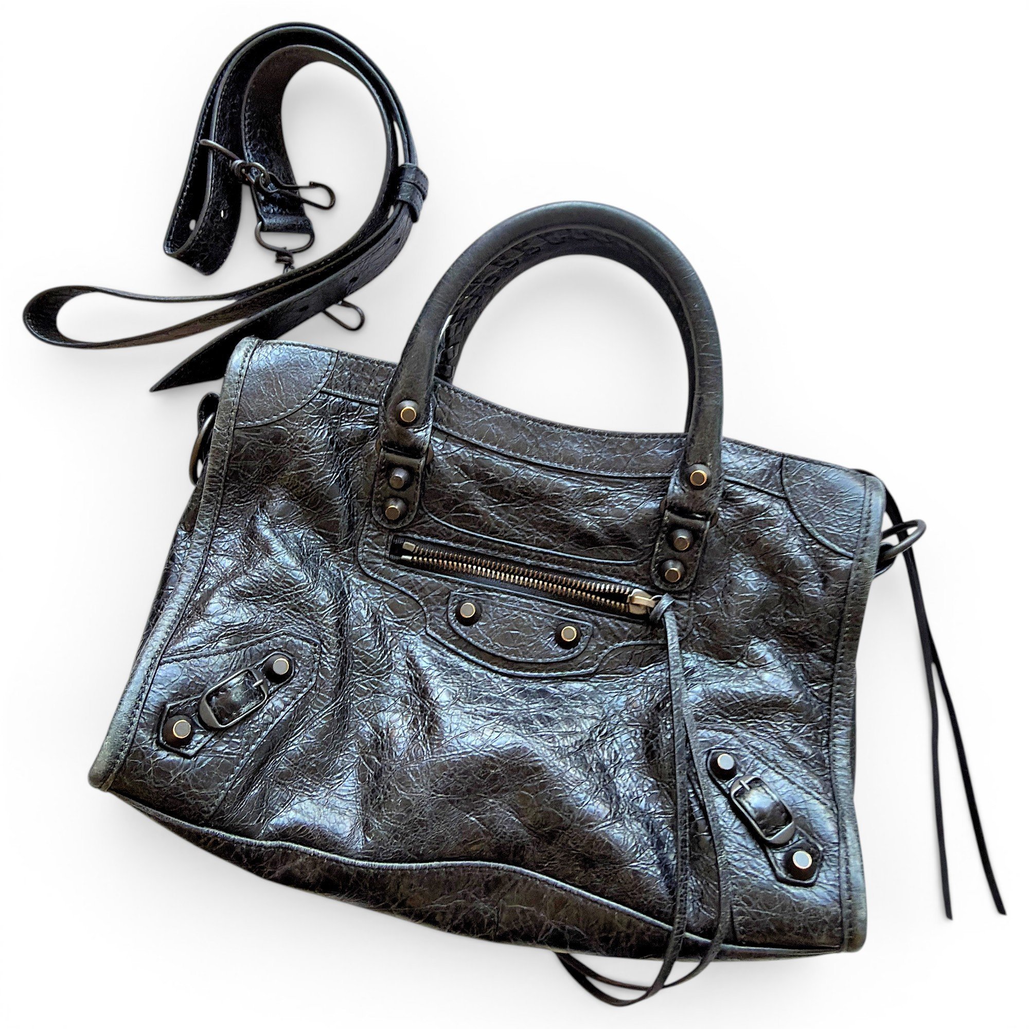 Neo Classic leather handbag