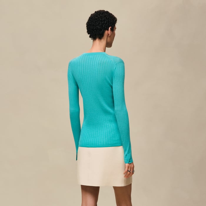 Vert Menthe Long-sleeve Sweater