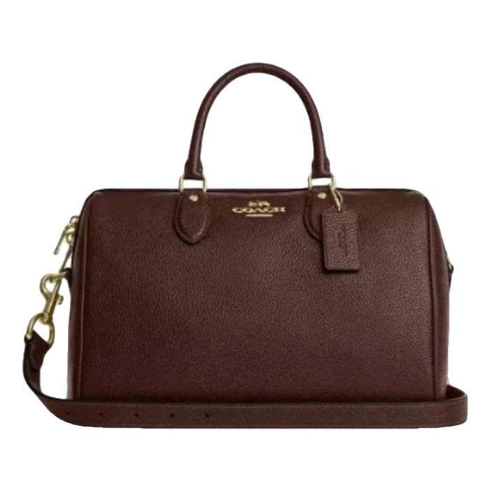 Leather satchel