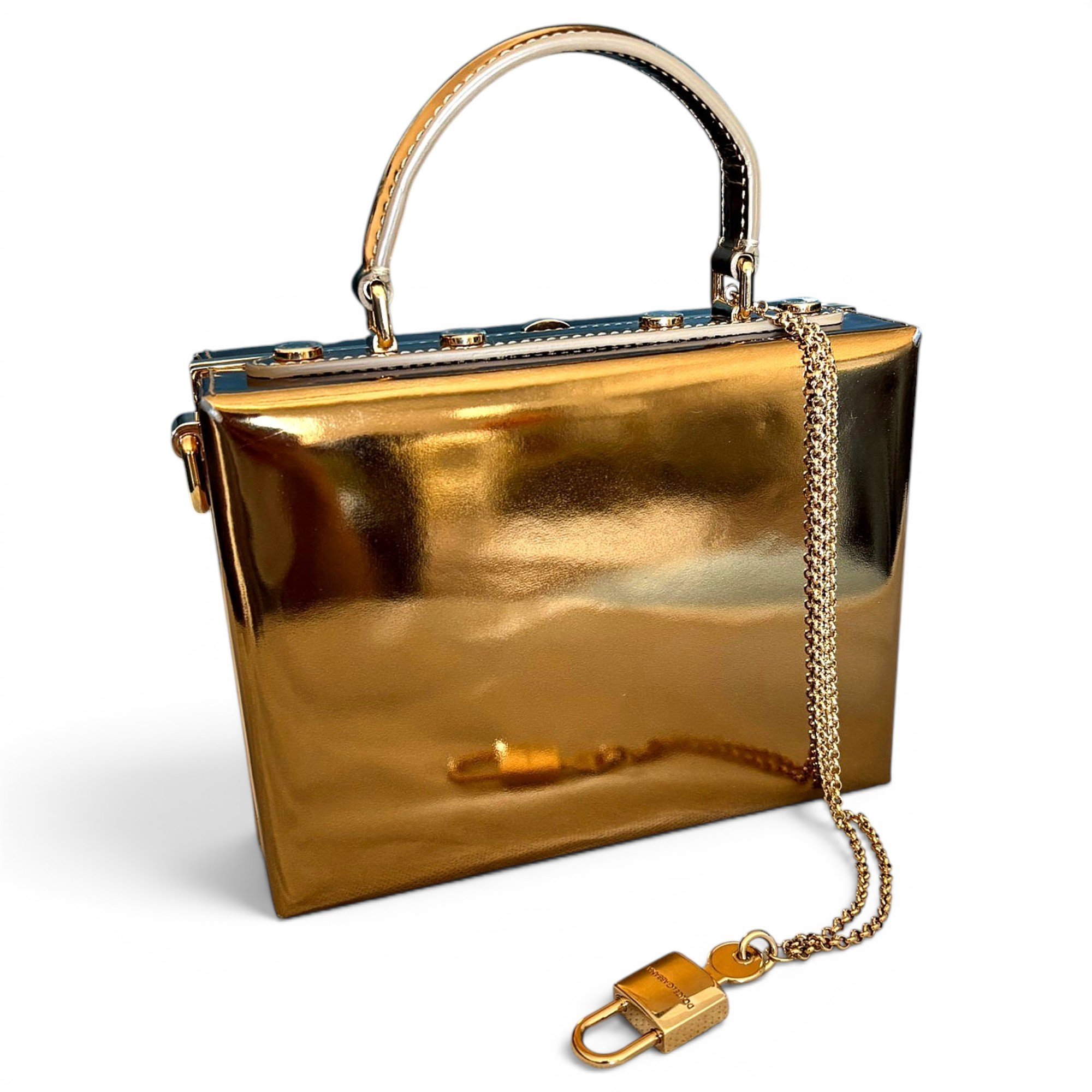 Dolce Box leather mini bag