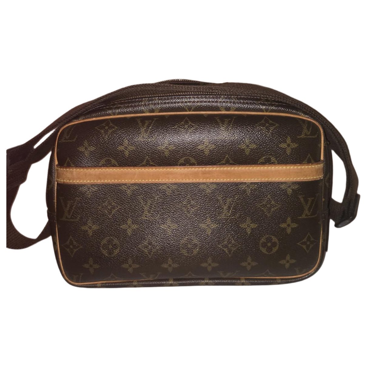 Reporter leather crossbody bag