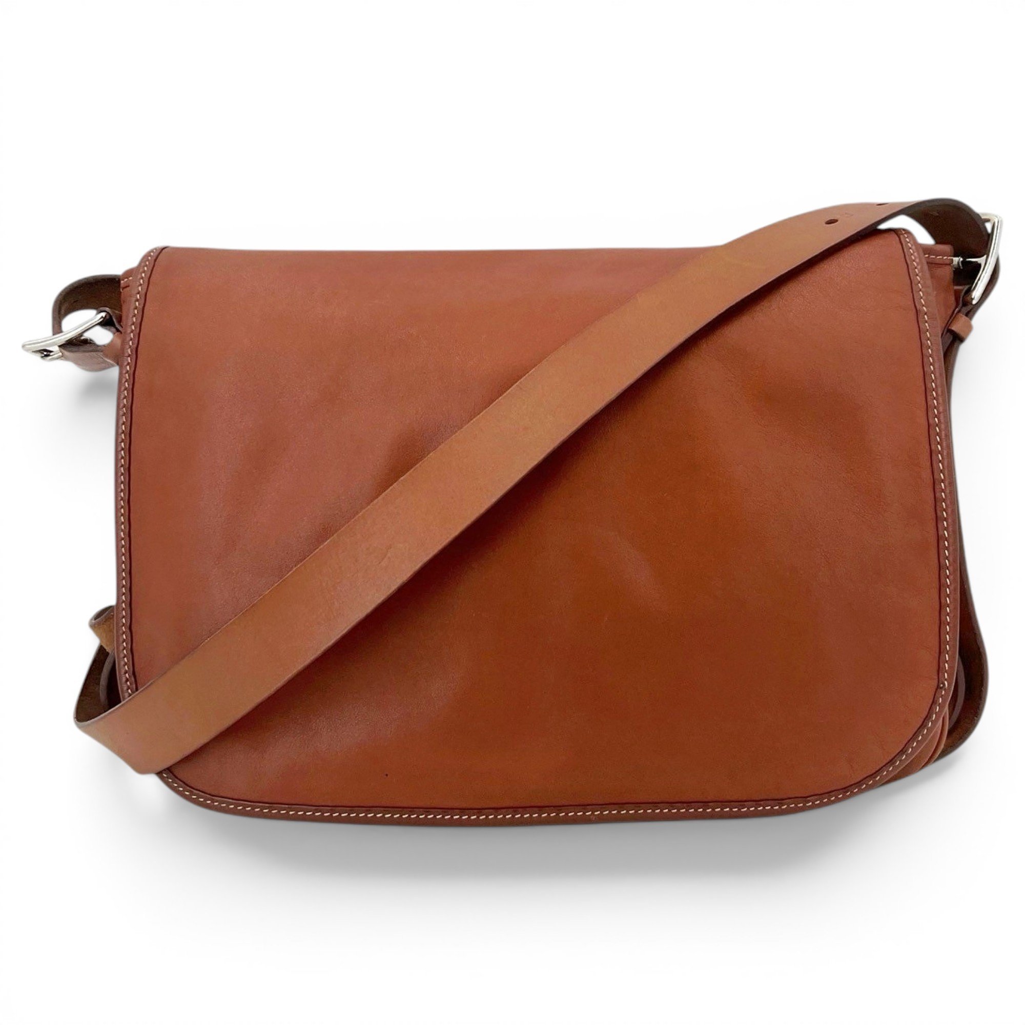 Barda leather handbag