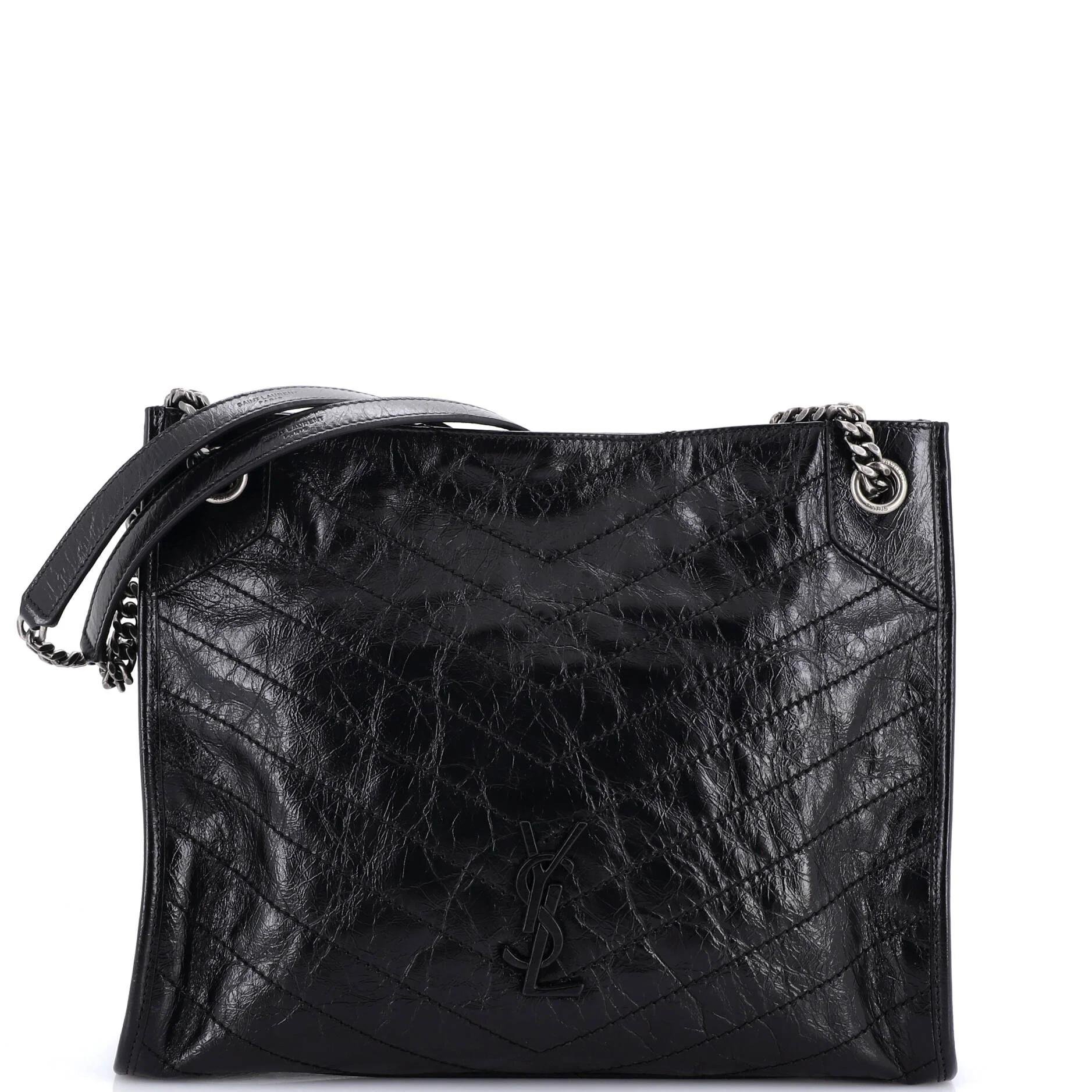 Leather tote