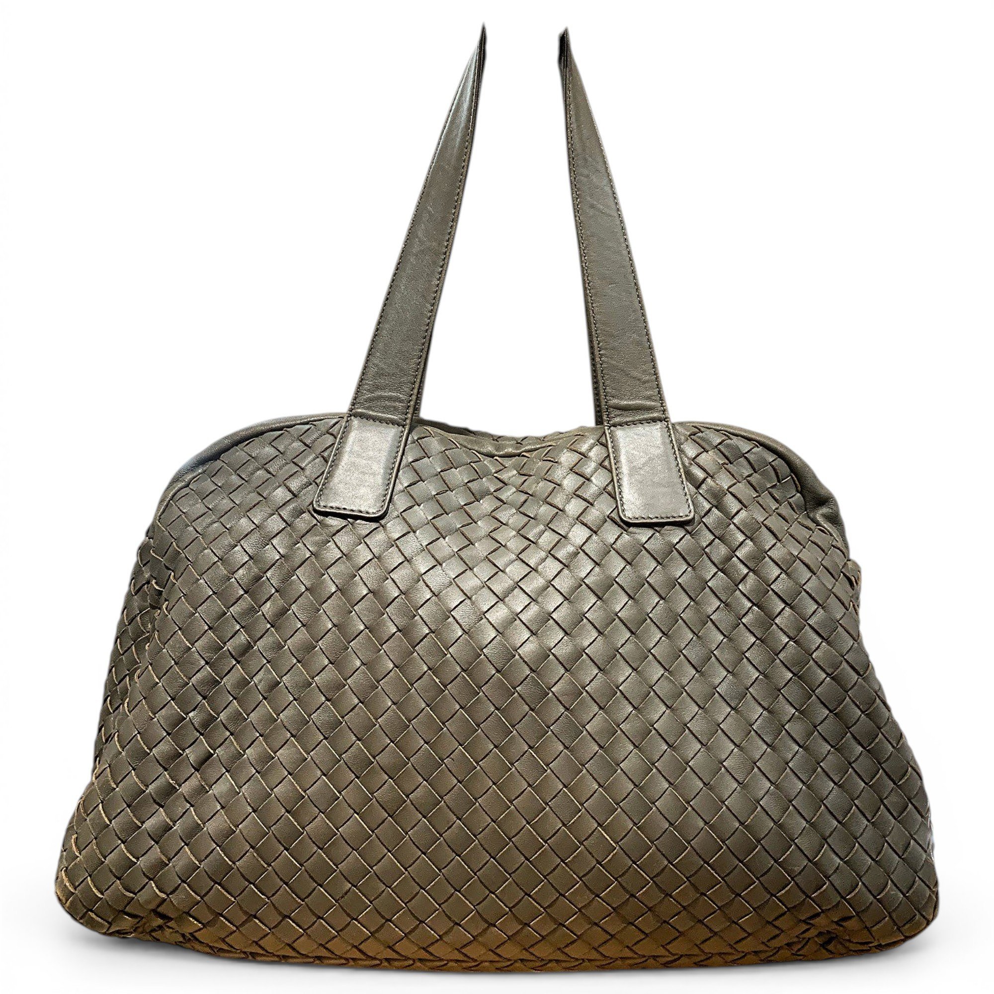 Leather handbag