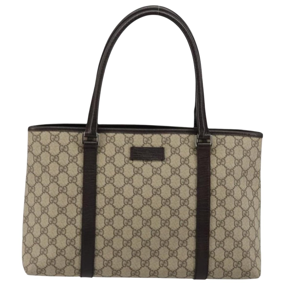 Leather tote