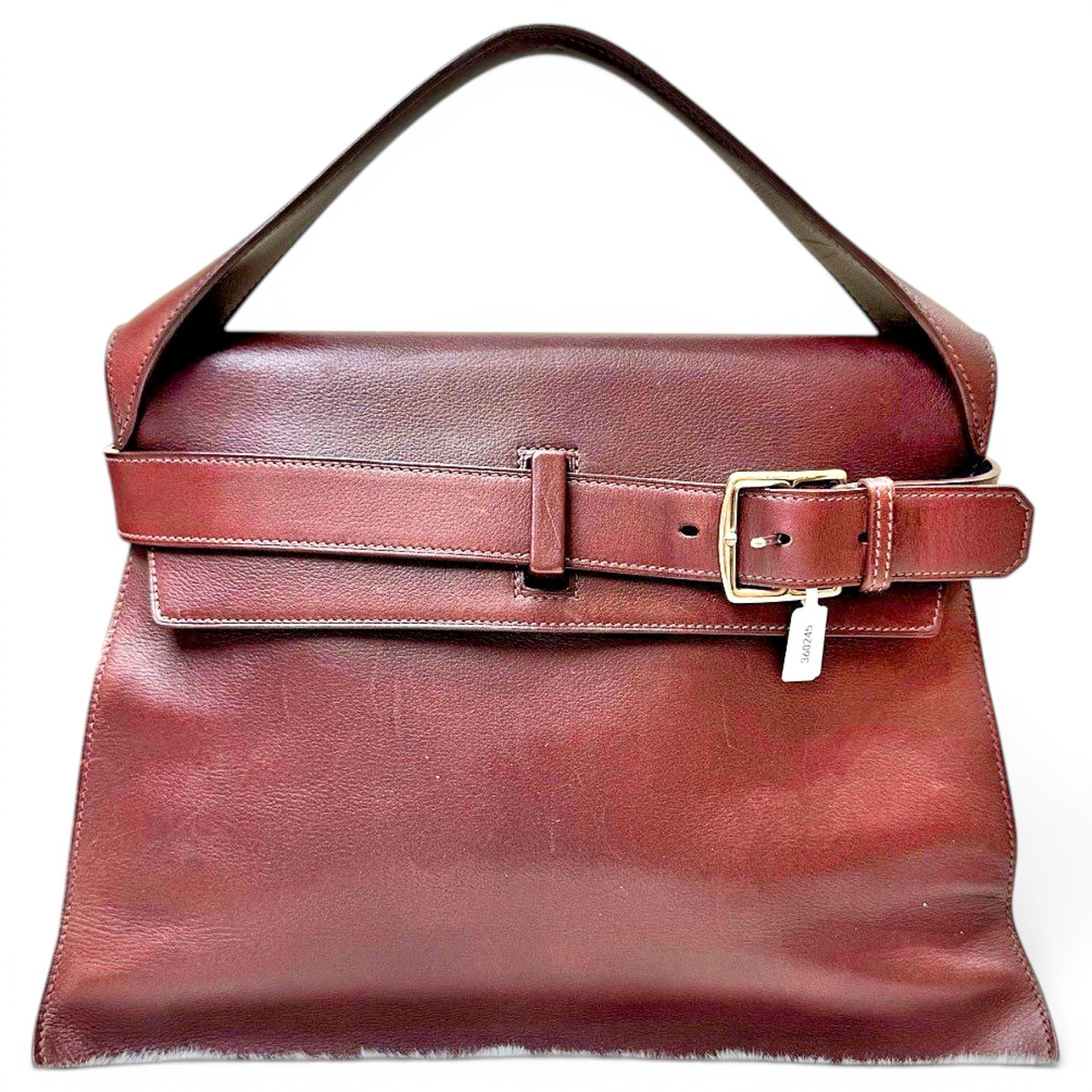 Leather handbag
