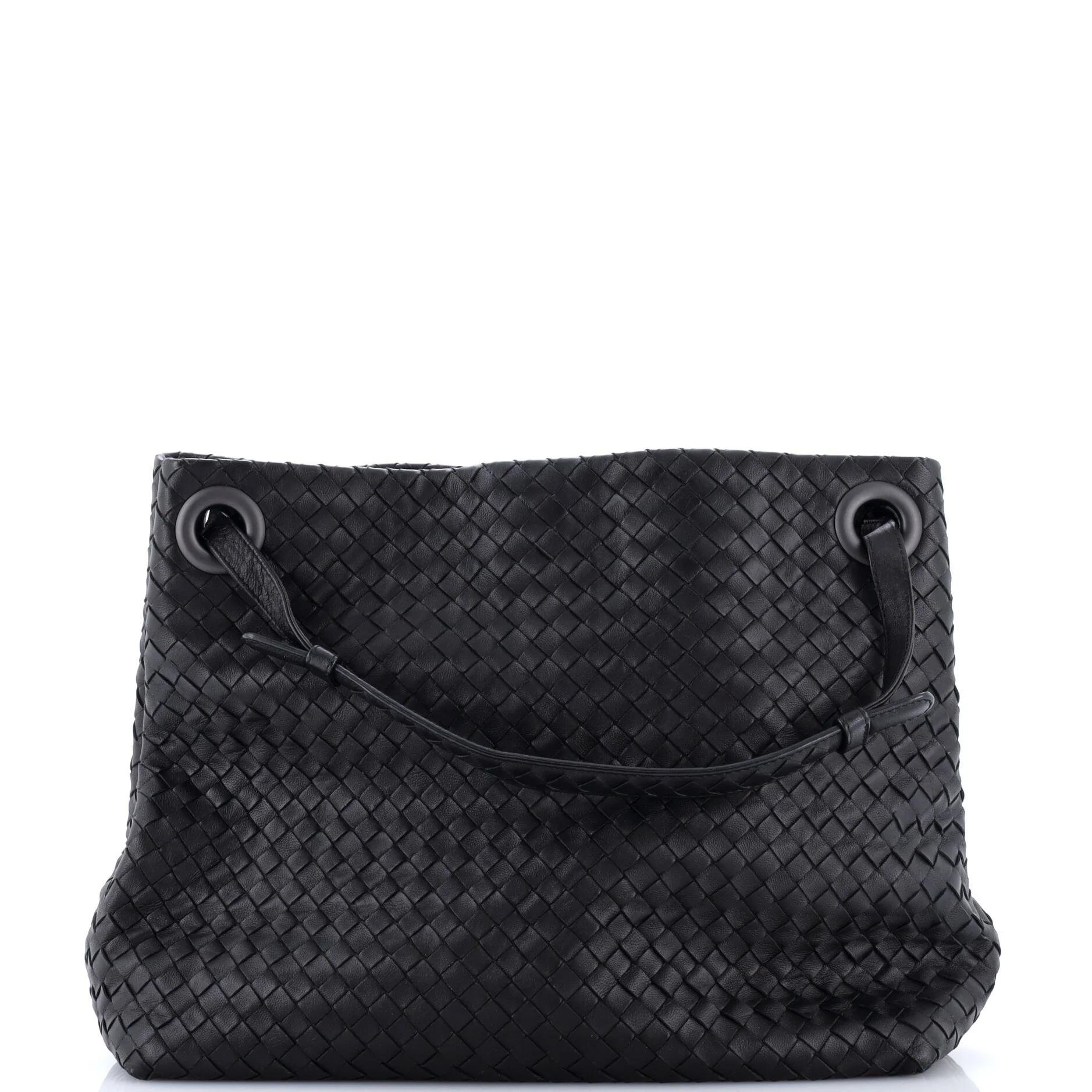 Leather tote