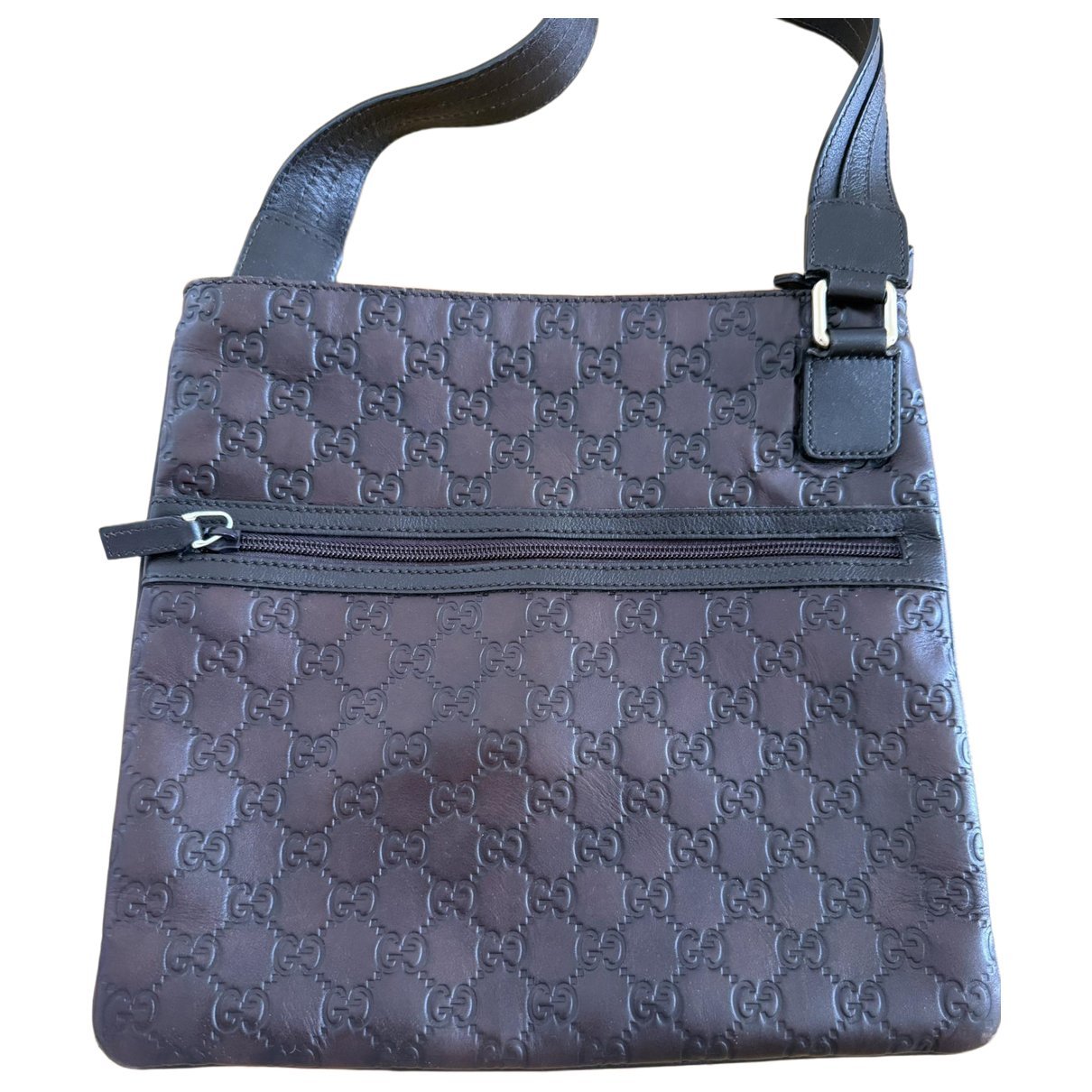 Leather crossbody bag