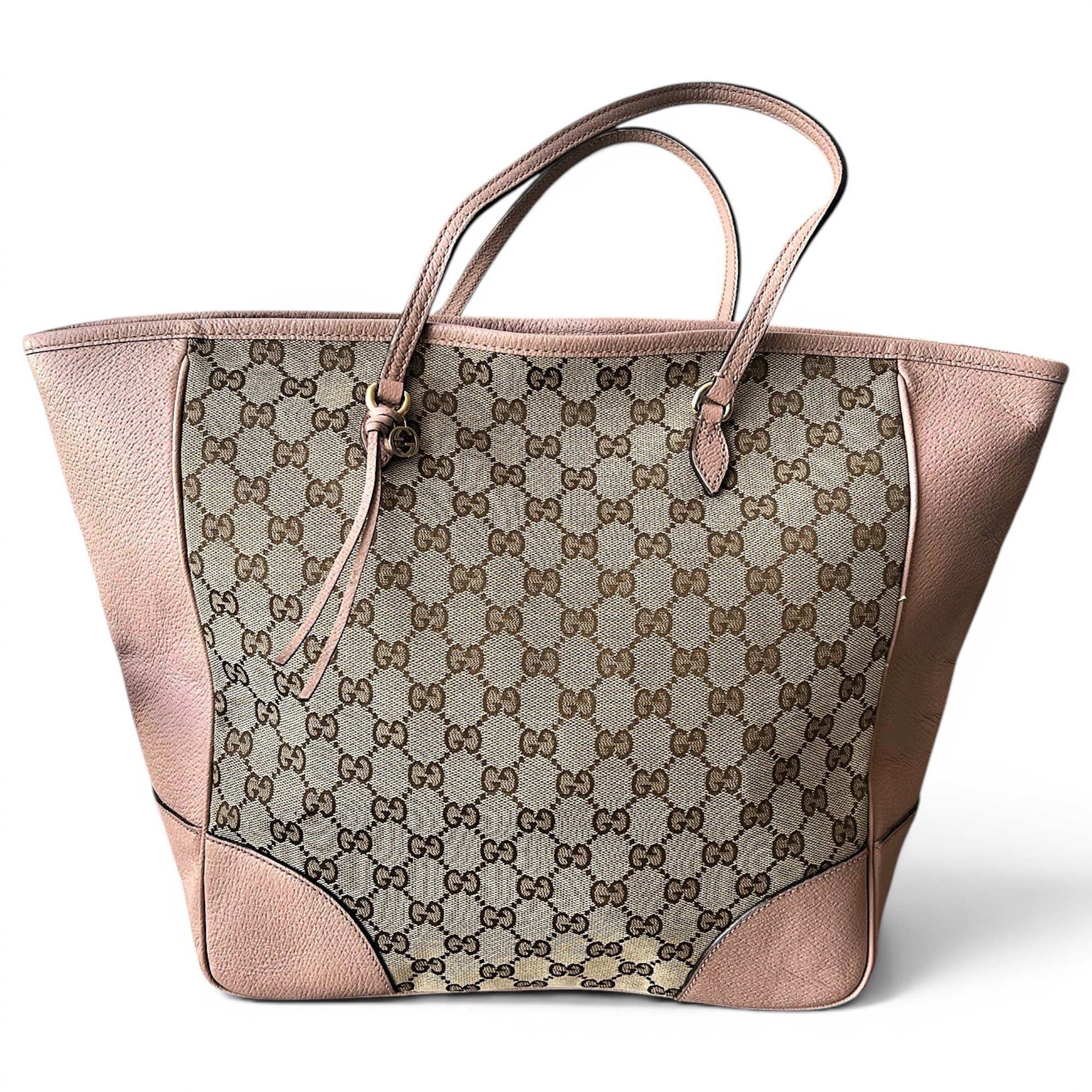 Leather tote