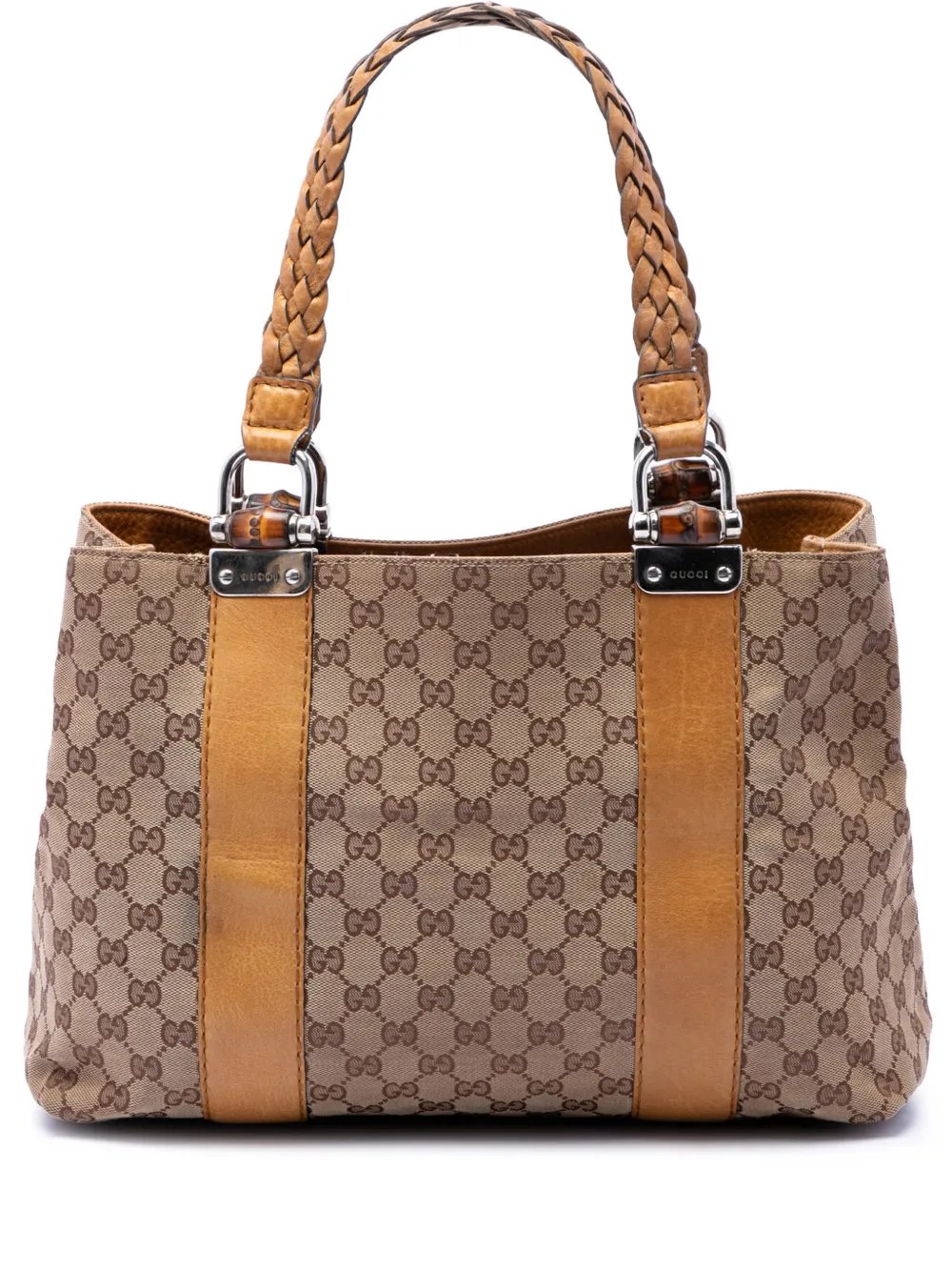 2016-2026 Medium GG Canvas Bamboo Libeccio tote bag