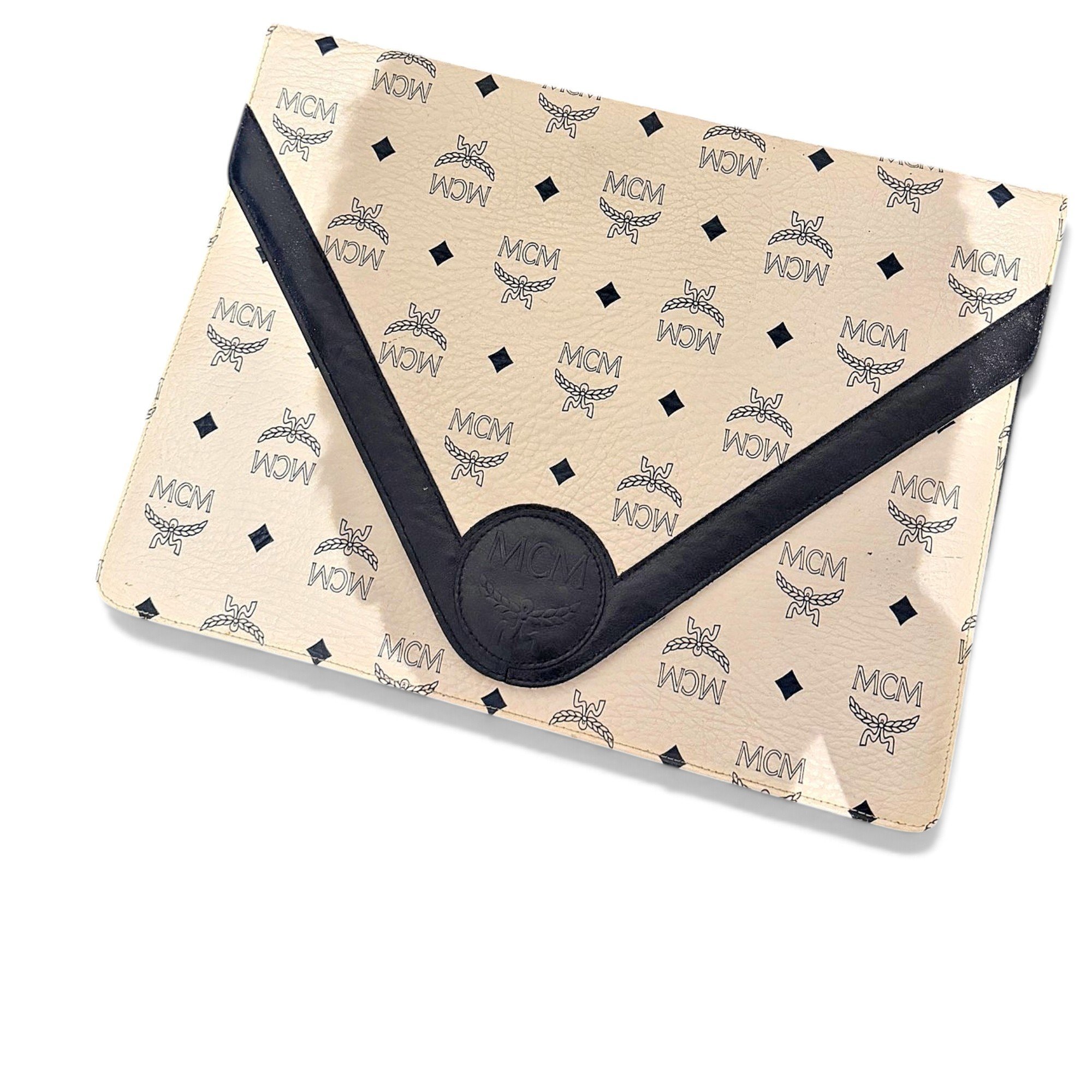 MCM Leather clutch bag