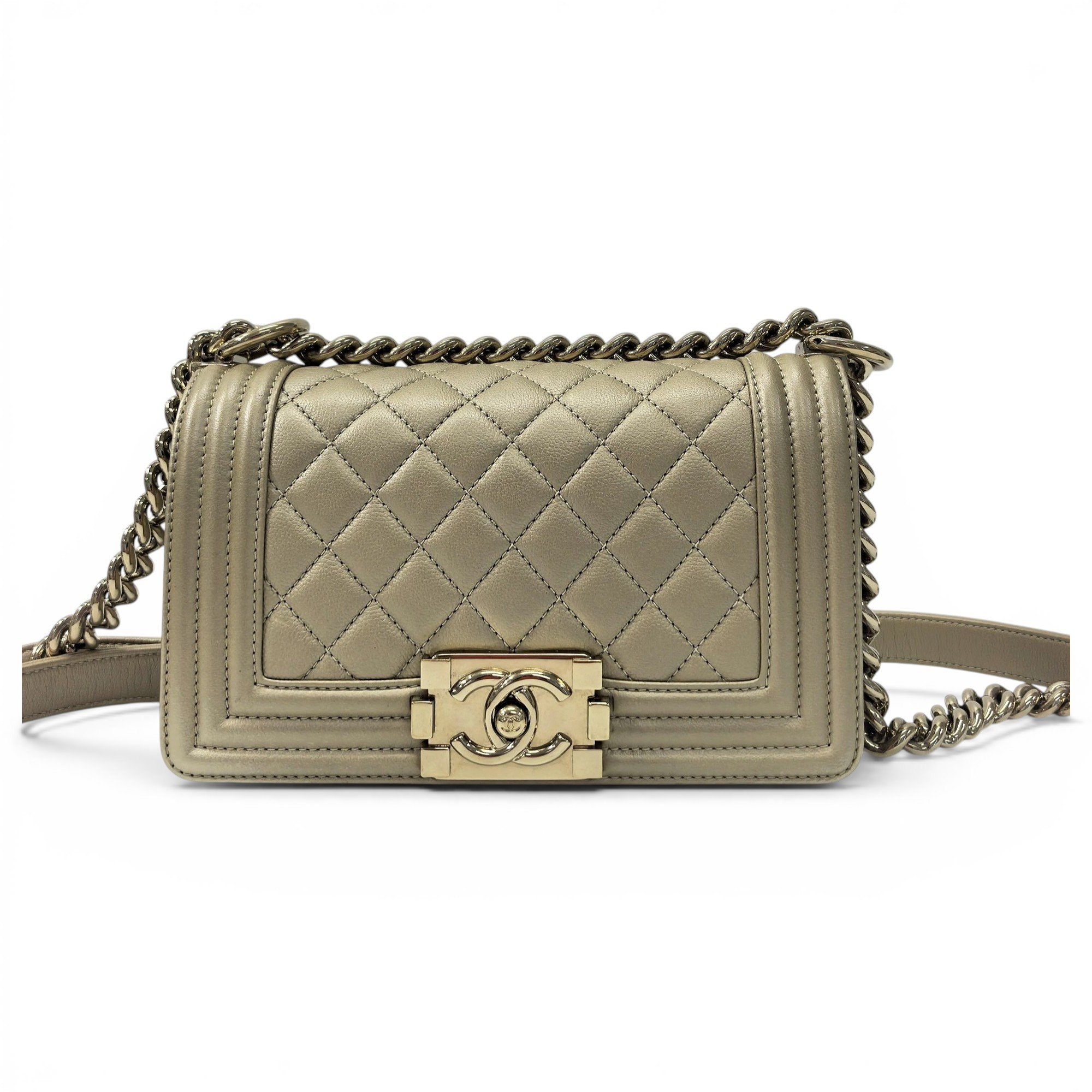 Boy leather handbag