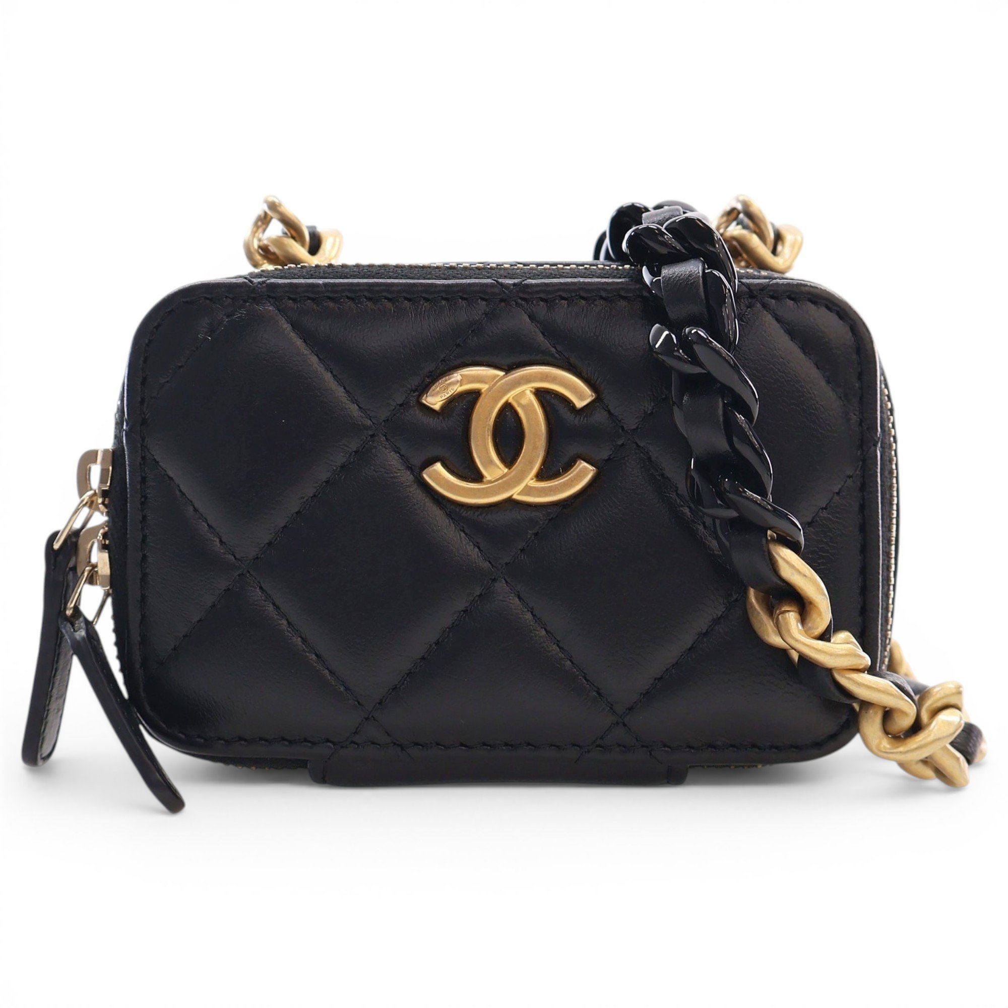 Leather mini bag