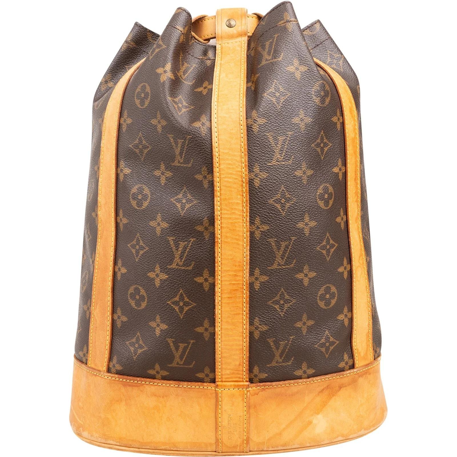 Louis Vuitton Randonnée leather handbag