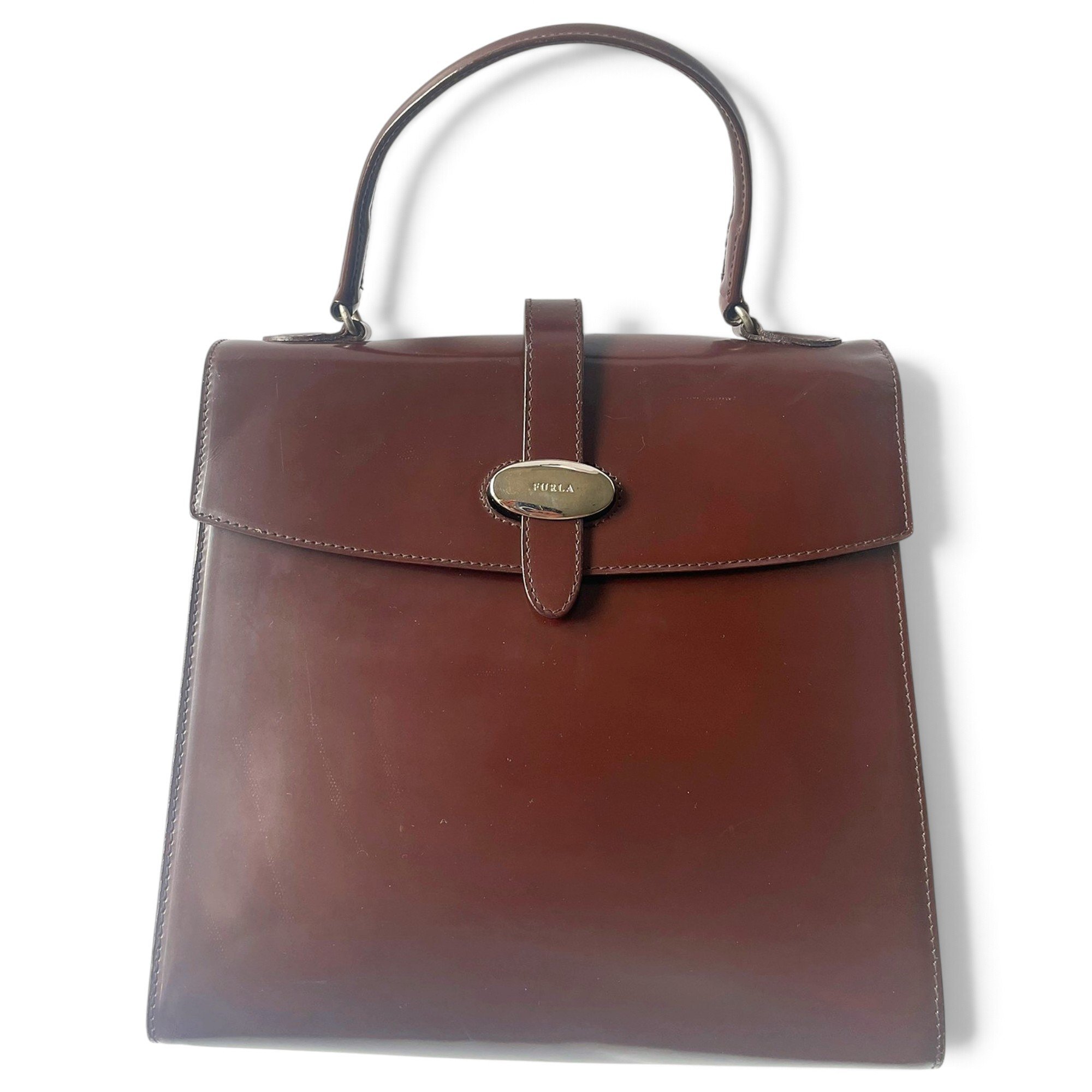 Leather handbag