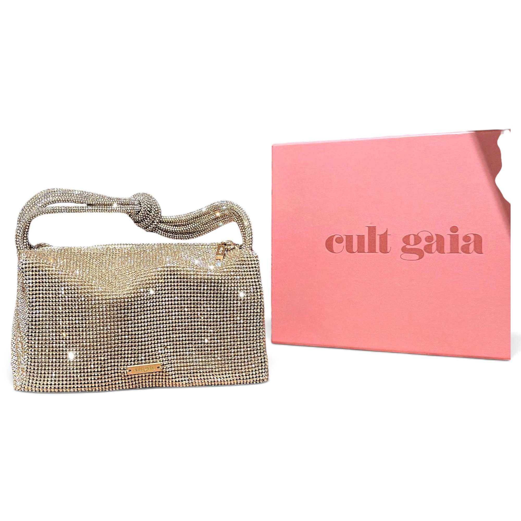 Cult Gaia Glitter handbag