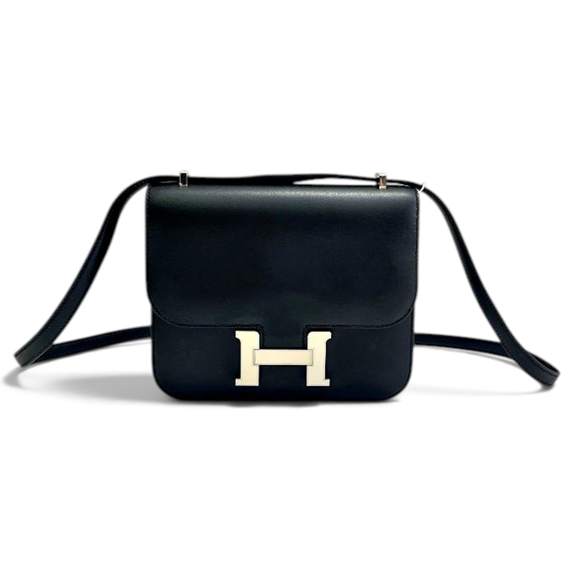 Constance leather crossbody bag