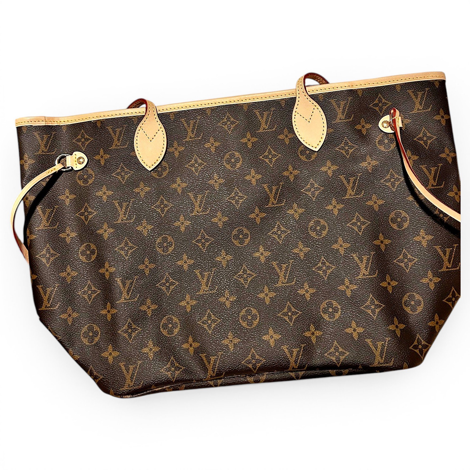 Neverfull leather tote