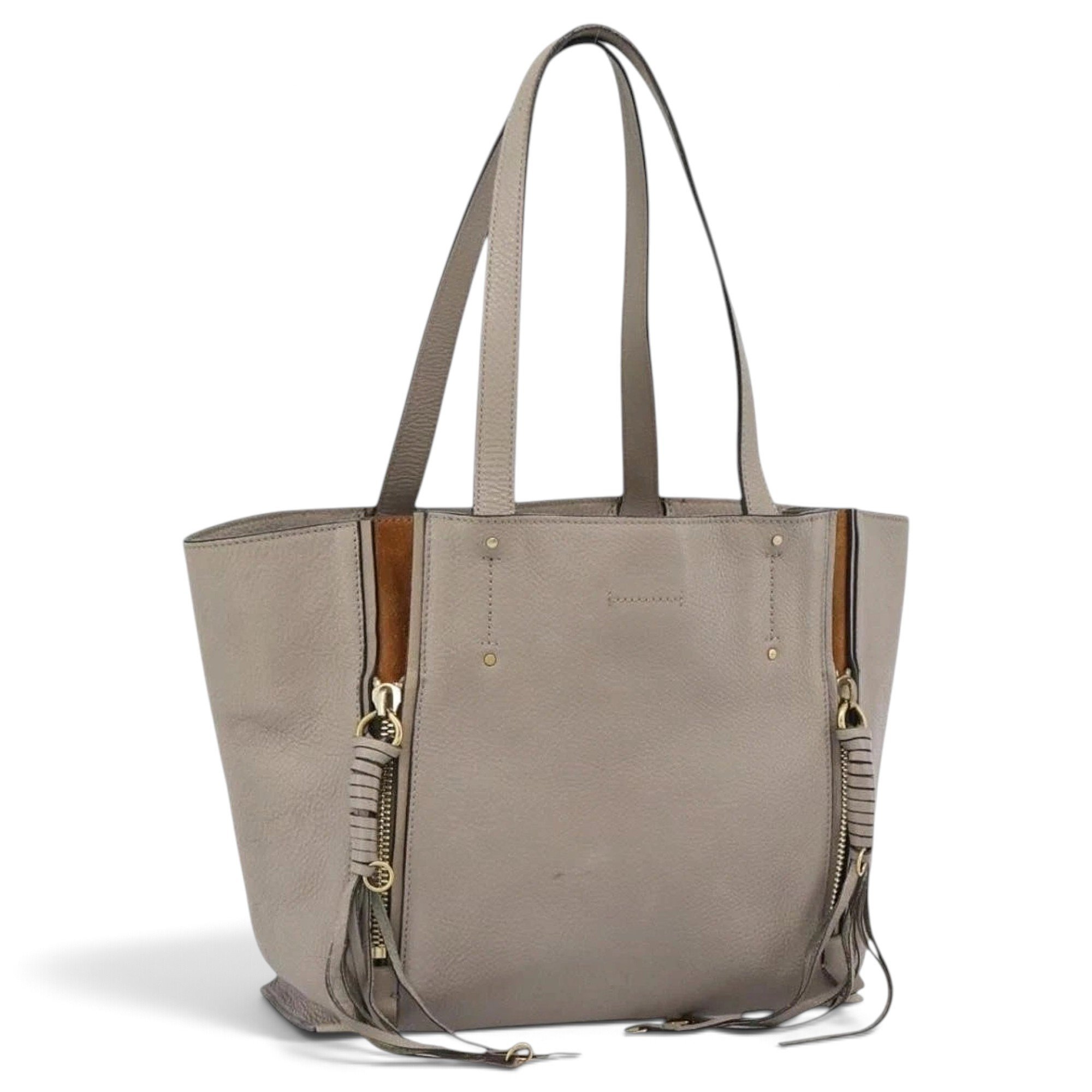 Leather handbag