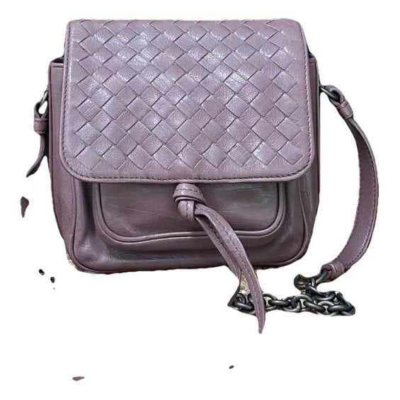 Leather crossbody bag