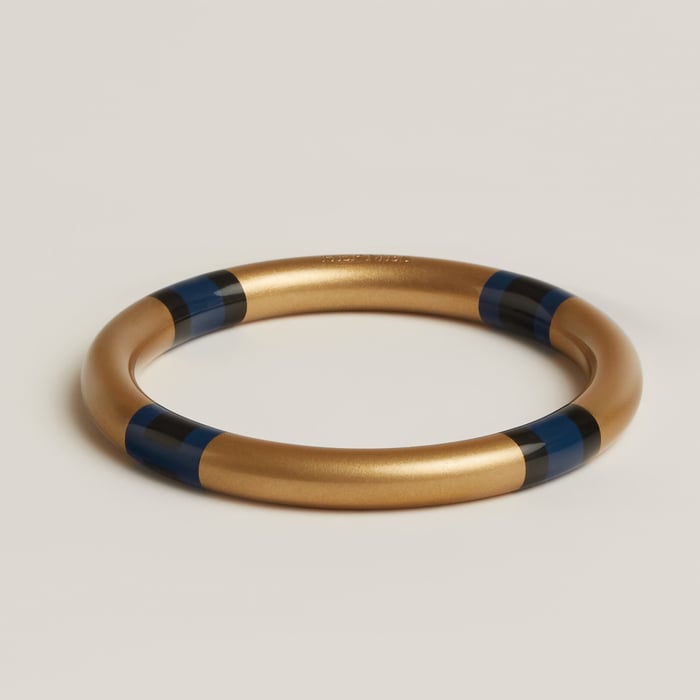 Orfèvre H Equipe Bangle, Small Model