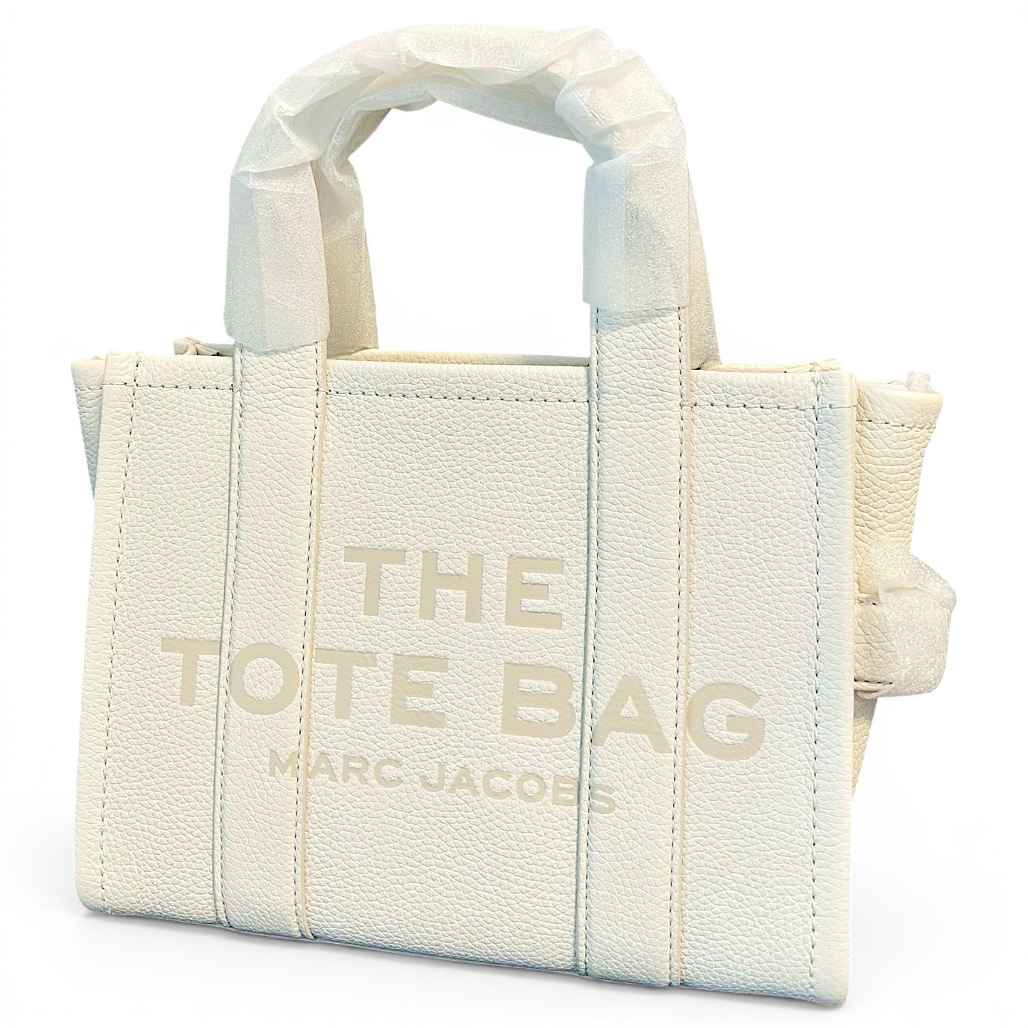 The Tag Tote leather tote