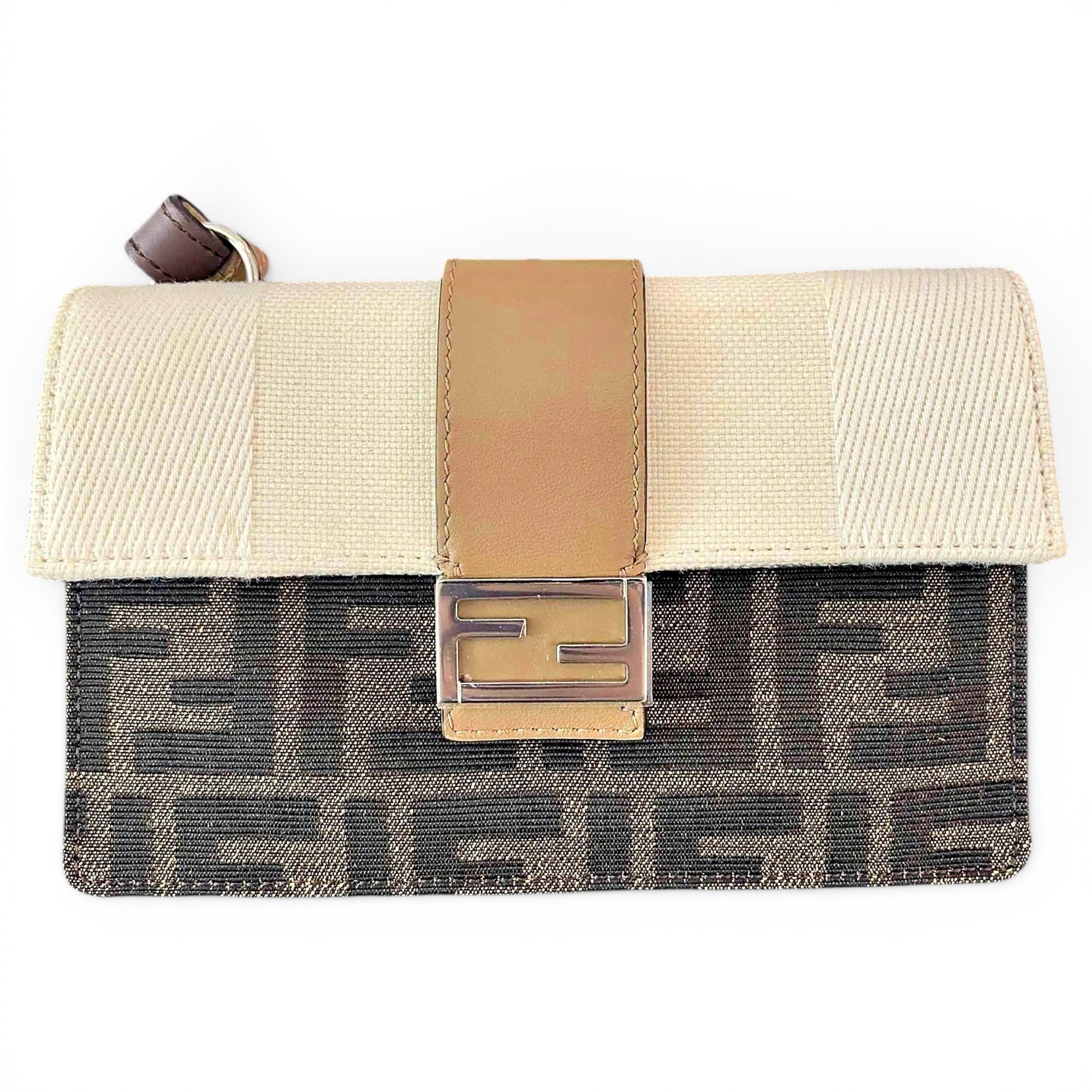 Baguette cloth crossbody bag