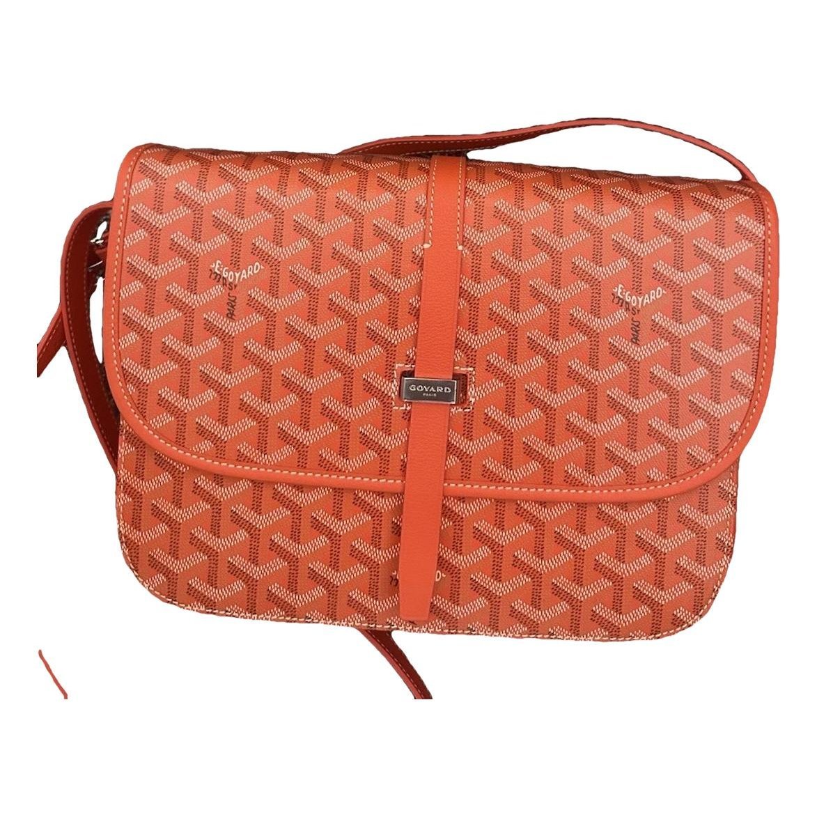 Goyard Belvedère leather crossbody bag