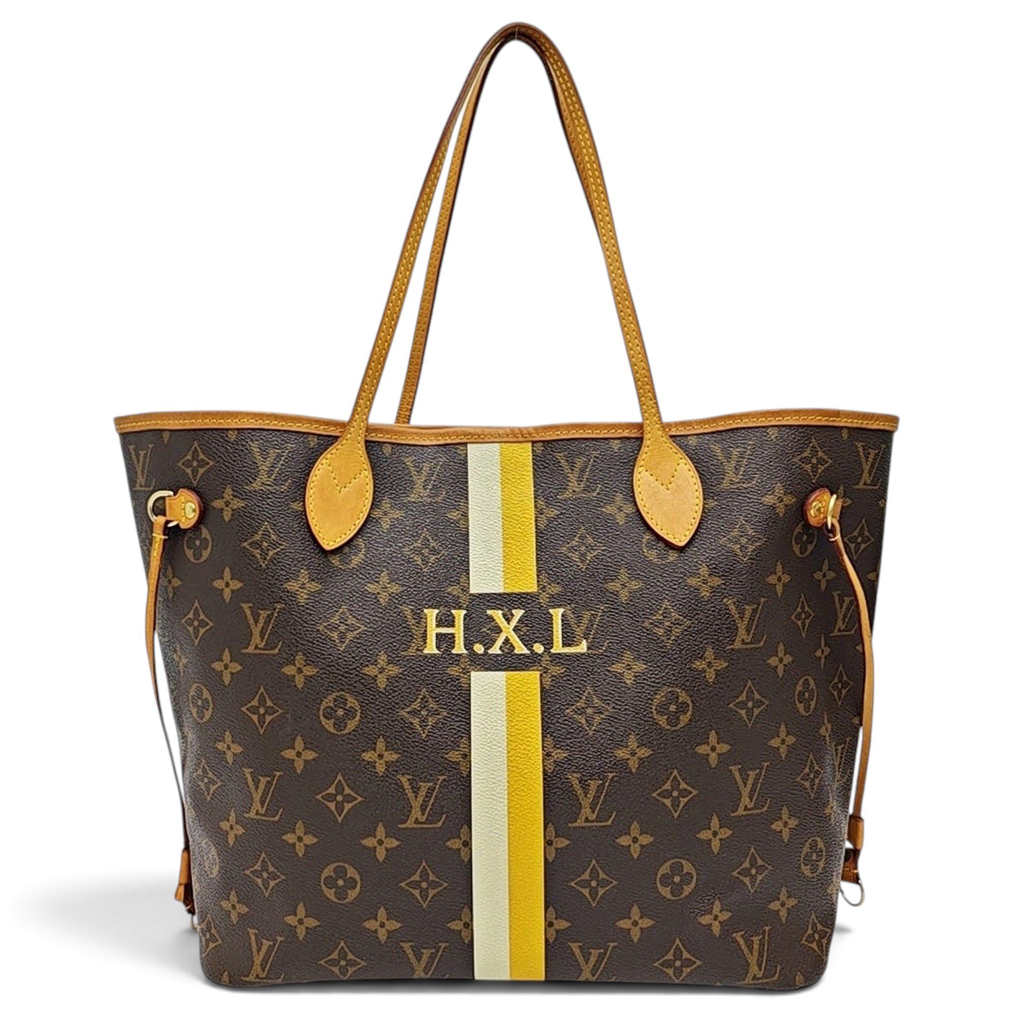 Neverfull leather handbag