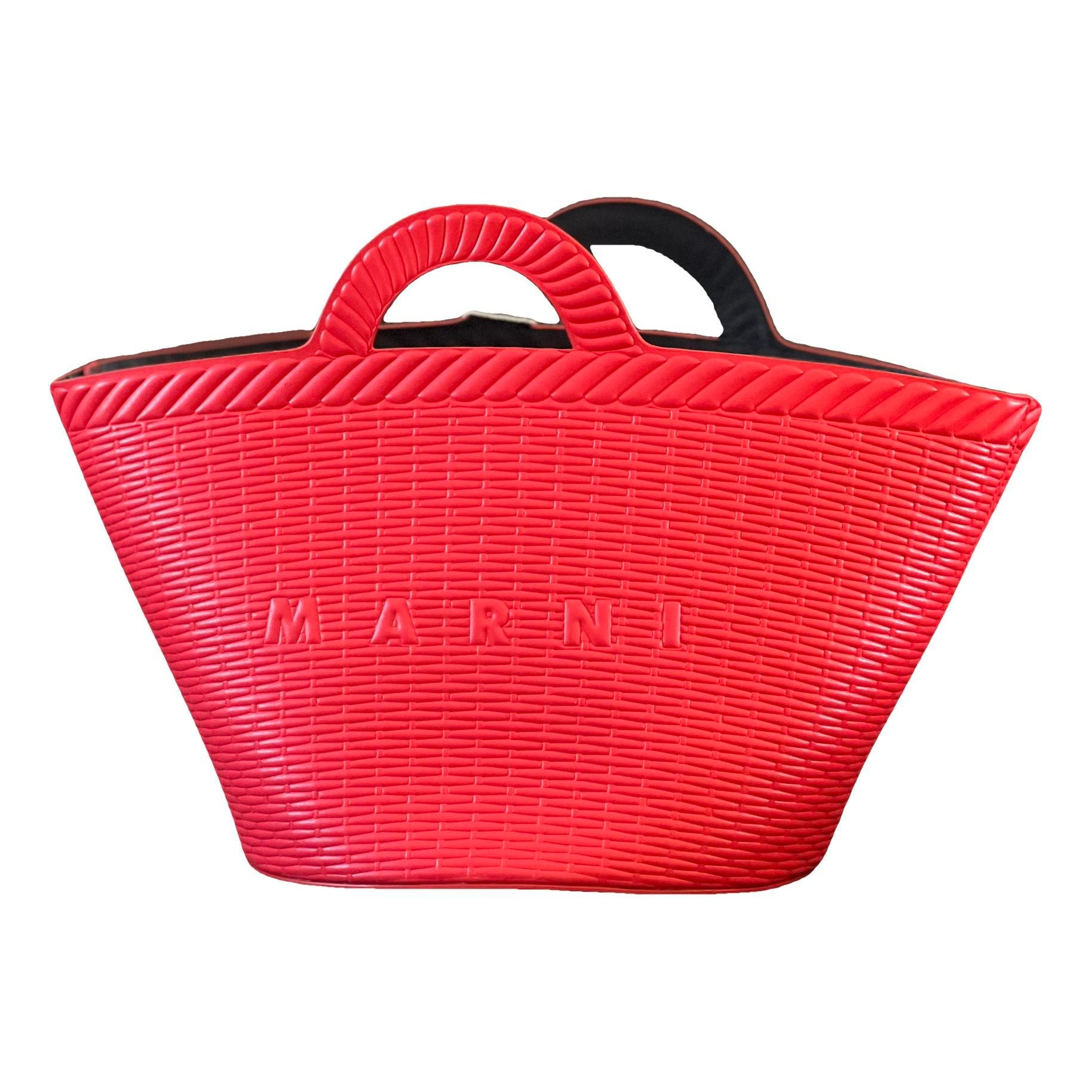 Tropicalia leather handbag