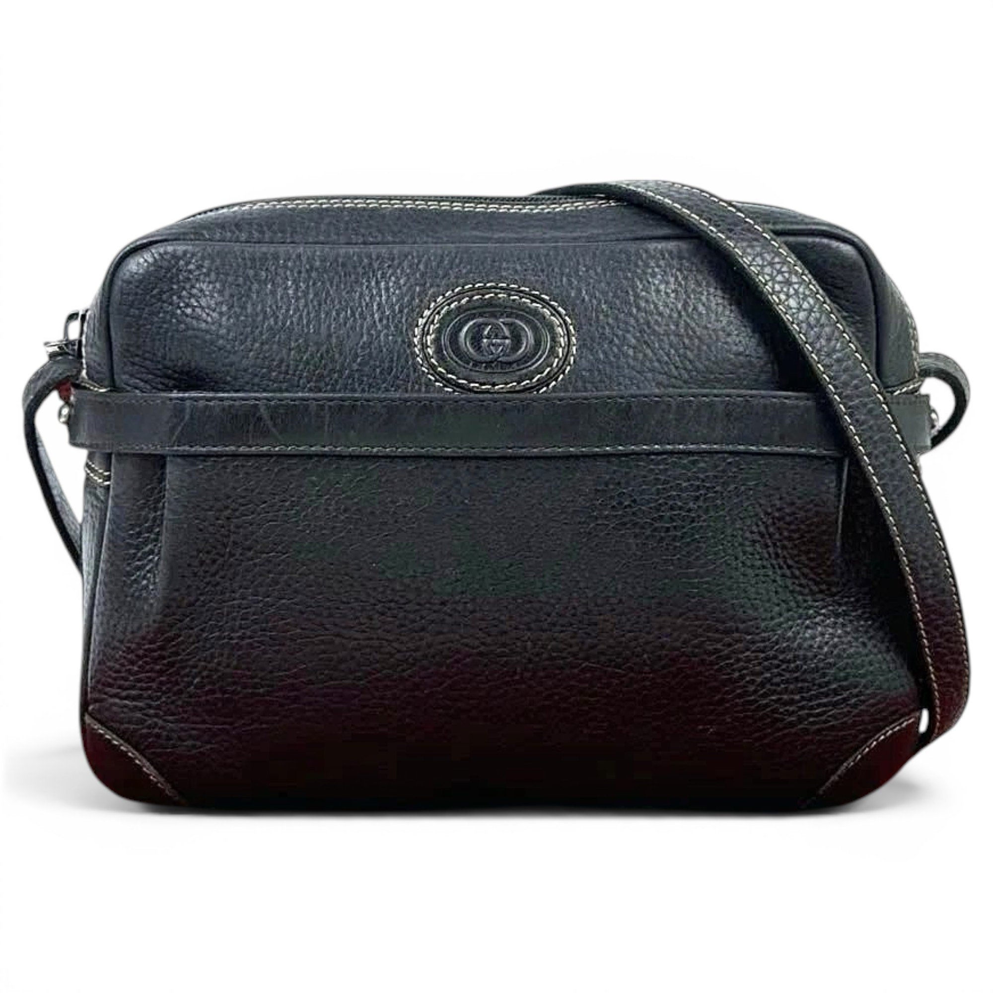Leather crossbody bag