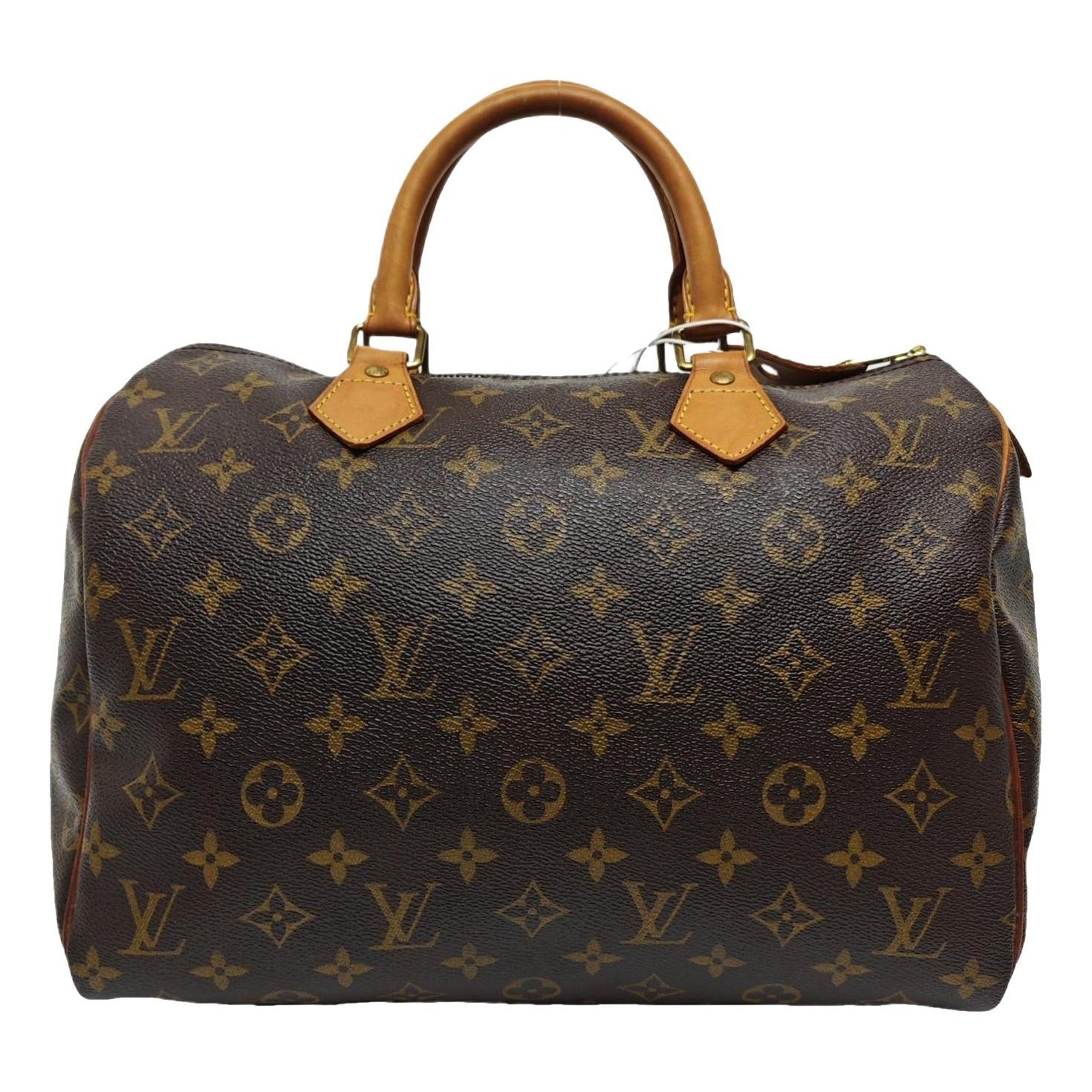 Nano Speedy / Mini HL leather handbag
