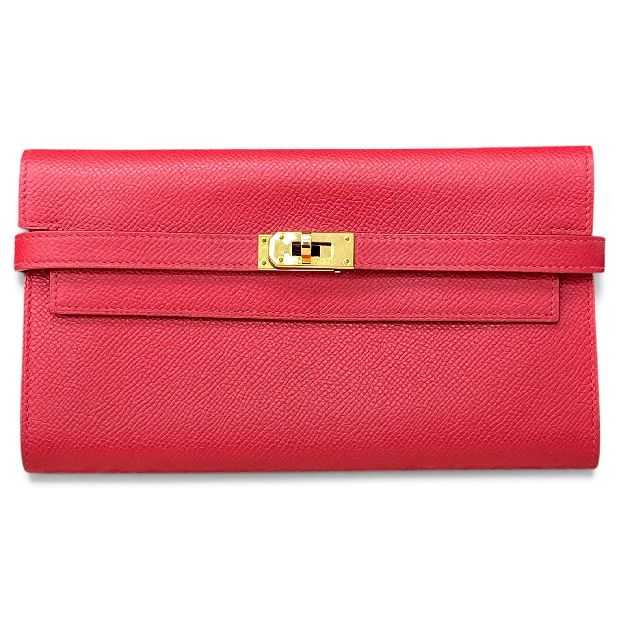 Kelly to go leather clutch bag