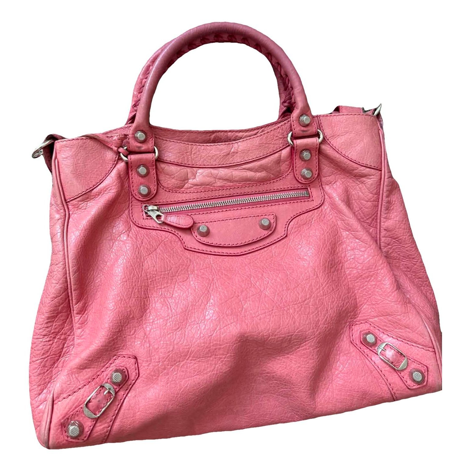 Town leather bag