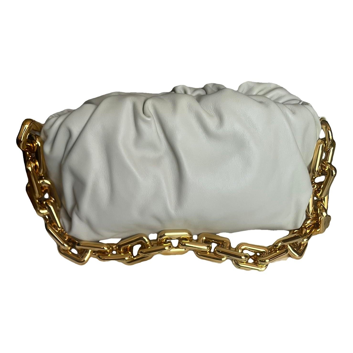 Chain Pouch leather handbag