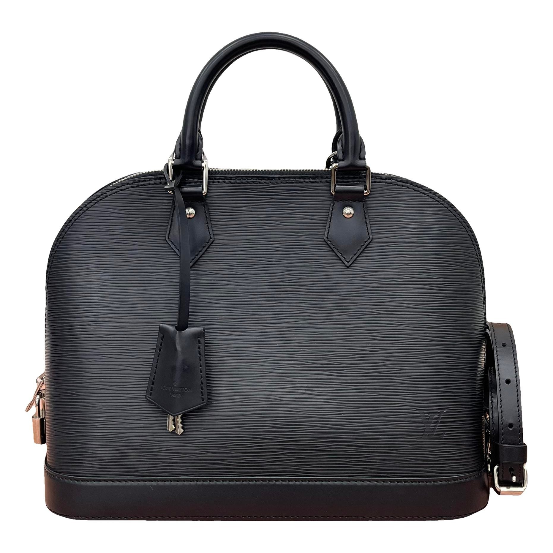 Alma leather handbag