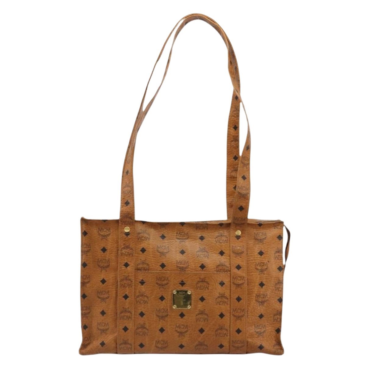 Leather tote