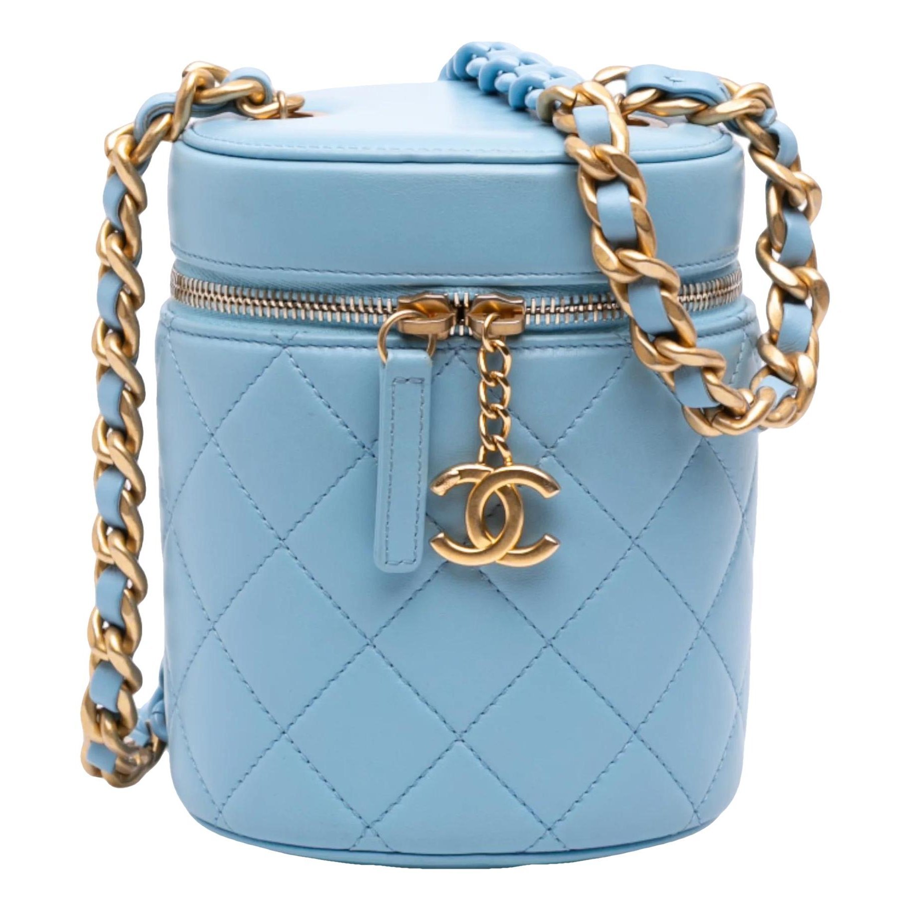 Vanity leather bag