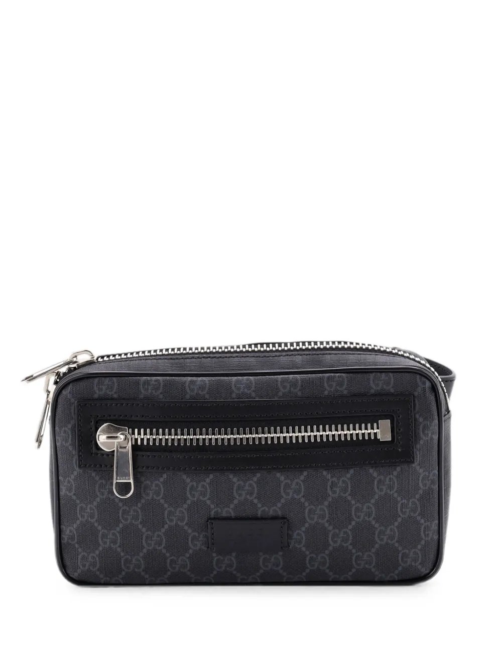 Soft Zip GG Coated Canvas Small belt bag