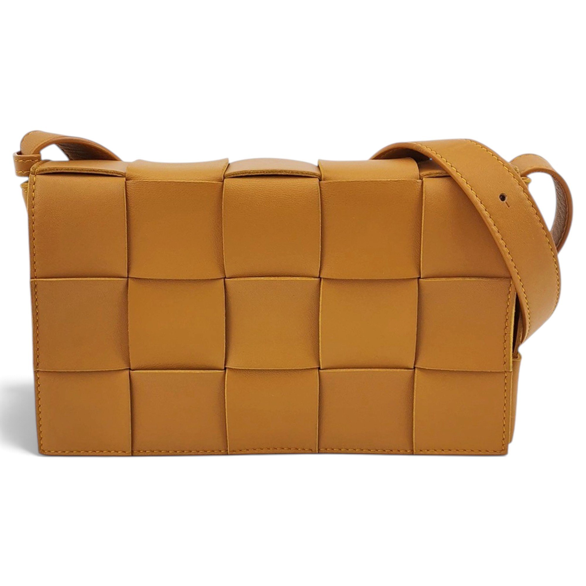 Cassette leather crossbody bag