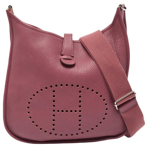 Evelyne leather handbag