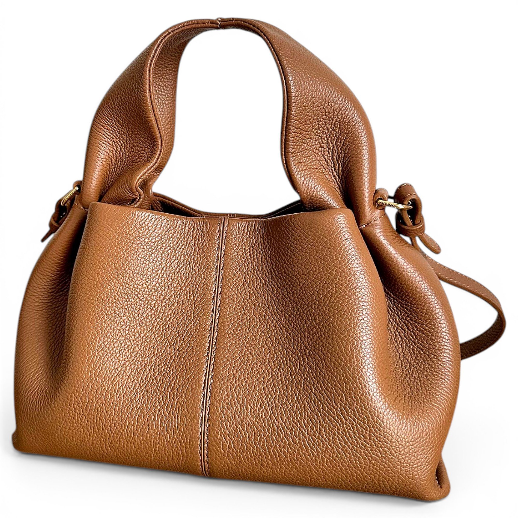 Polene Numéro Neuf leather handbag