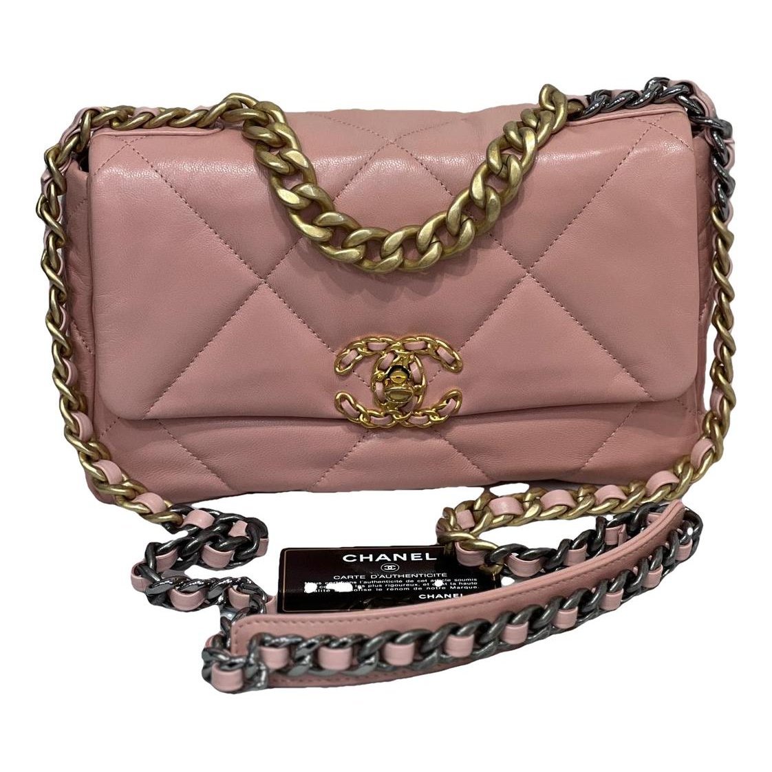 Chanel 19 leather handbag