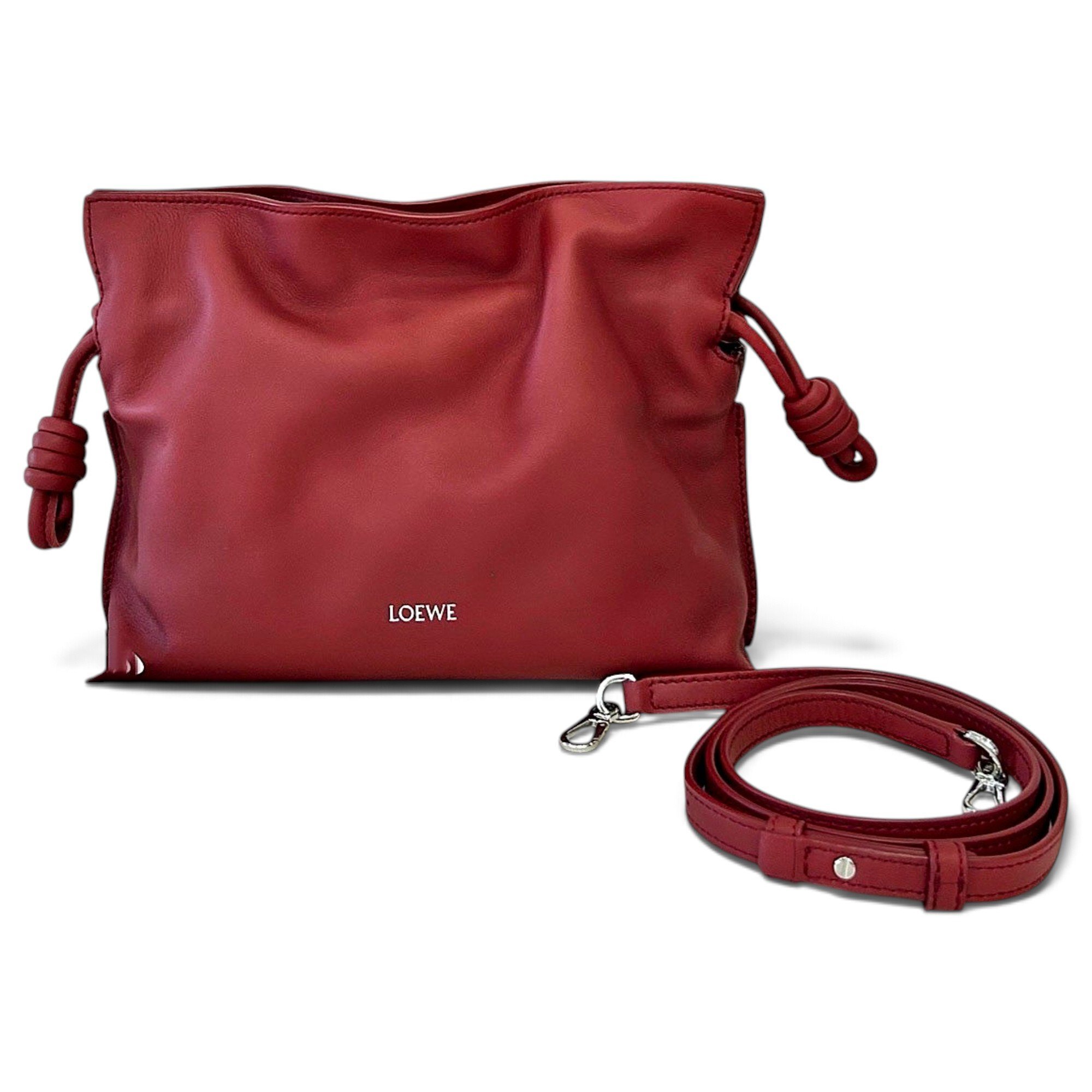 Flamenco leather handbag