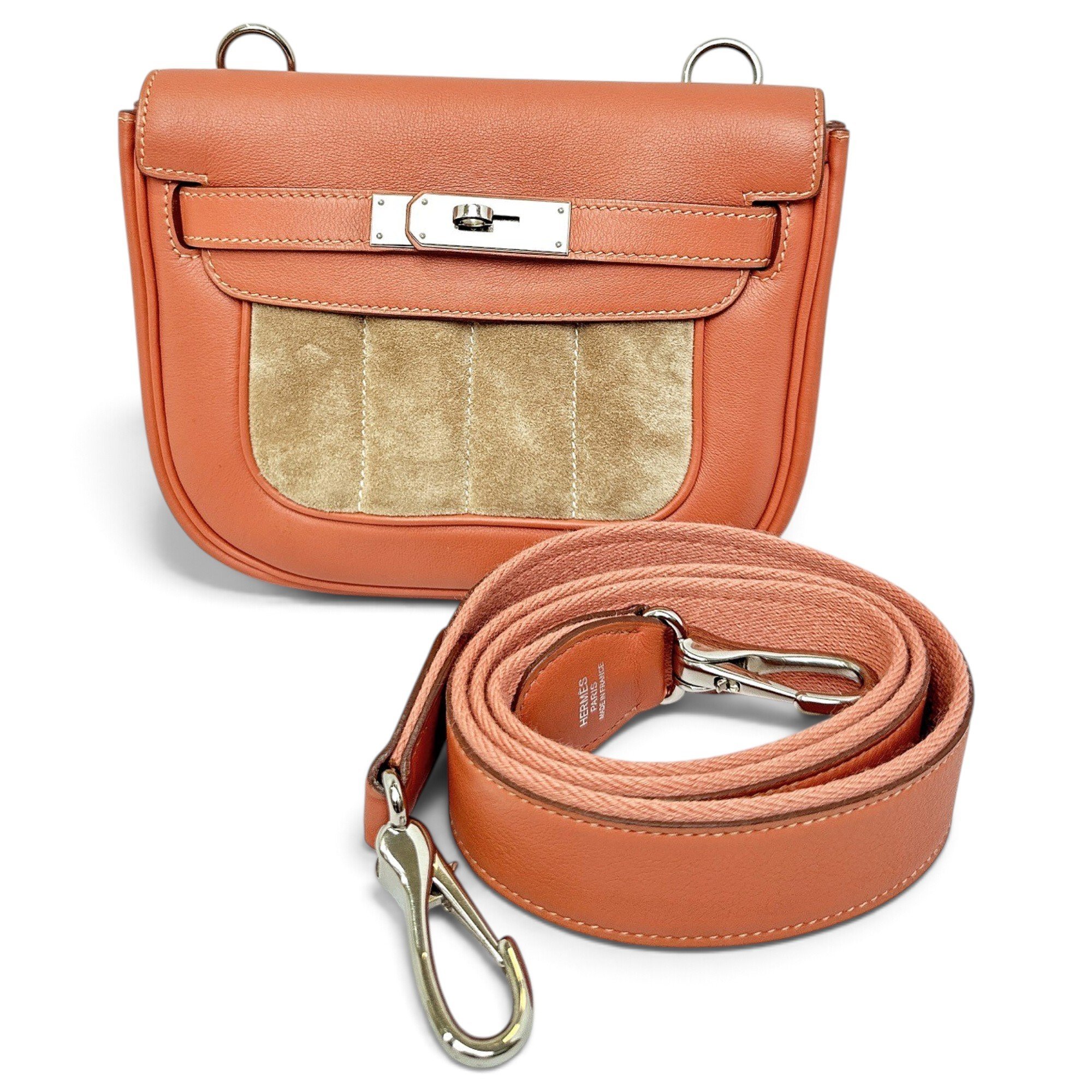 Berline leather handbag