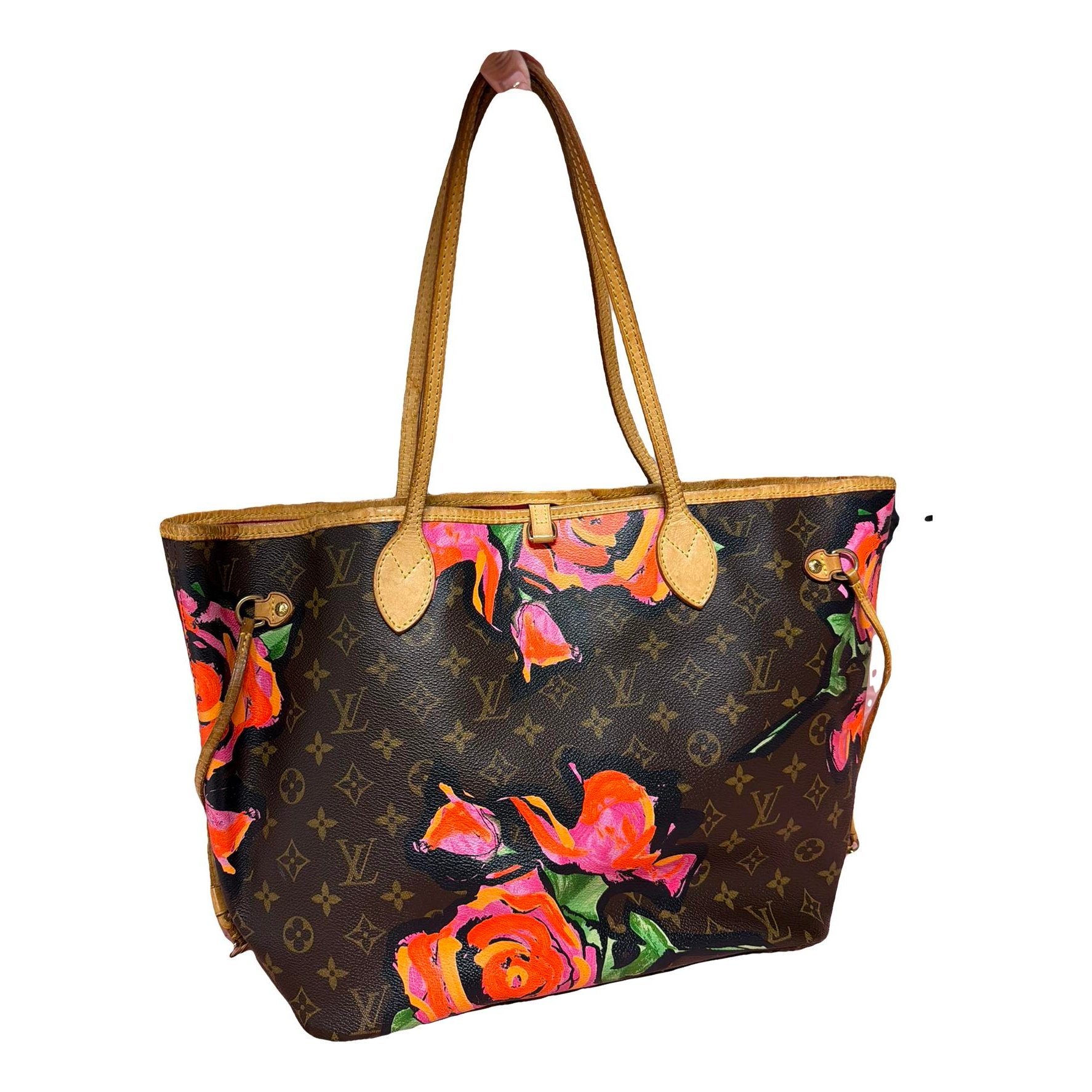 Neverfull leather tote