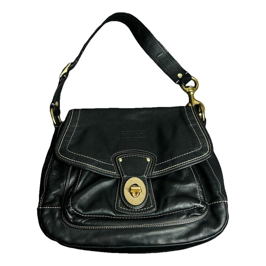 Signature Sufflette leather handbag