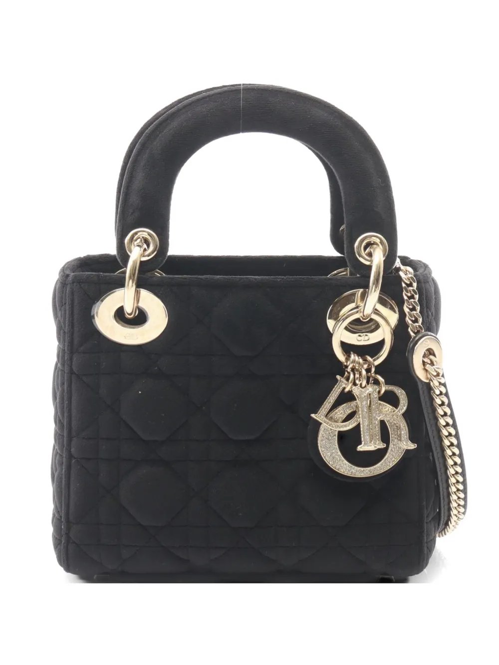 2010s Cannage Lady Dior tote bag